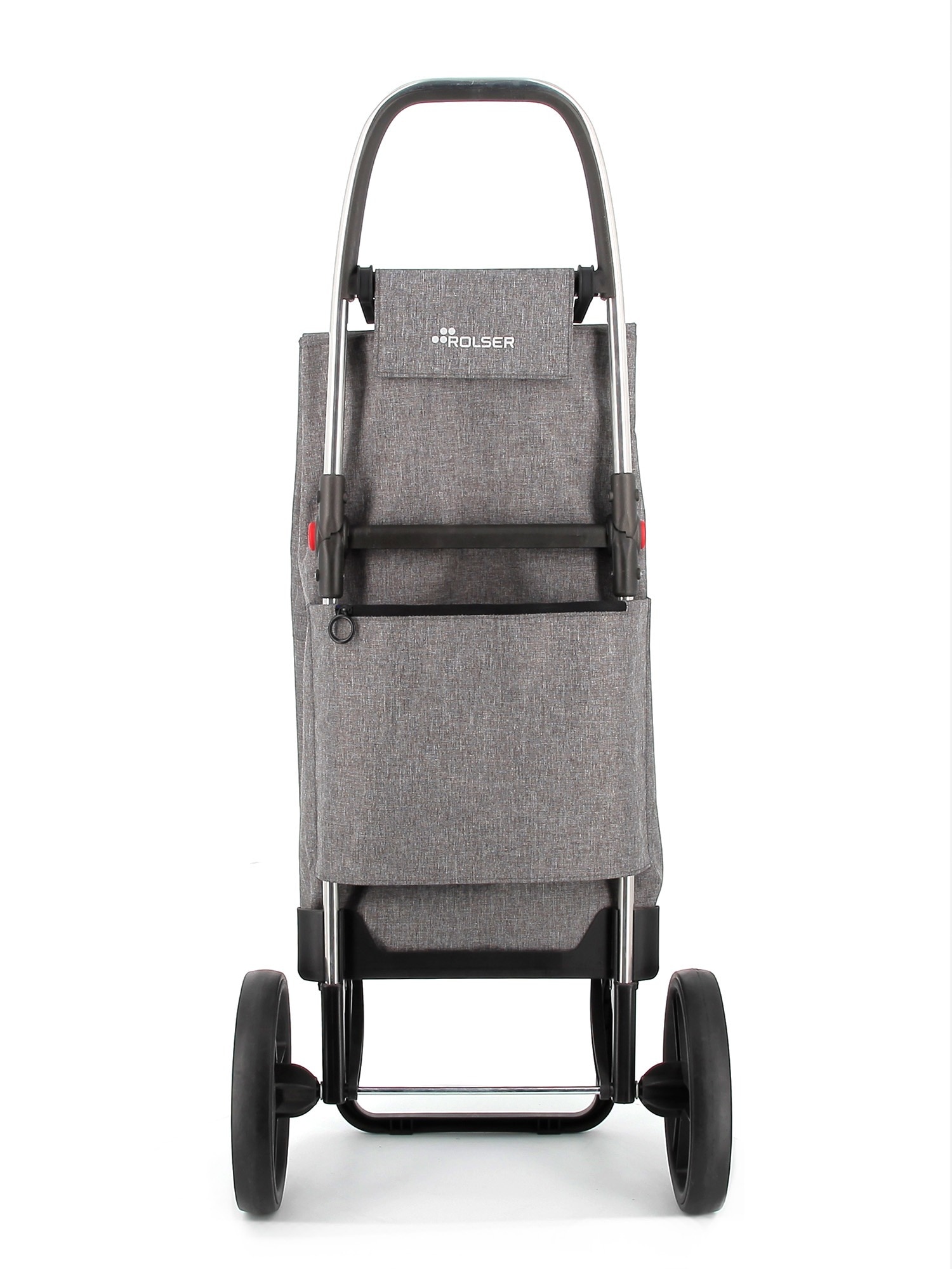 Imagen 3 de Carro de la Compra Big Tweed 2 Ruedas Grandes Plegable Rolser - Gris Gris