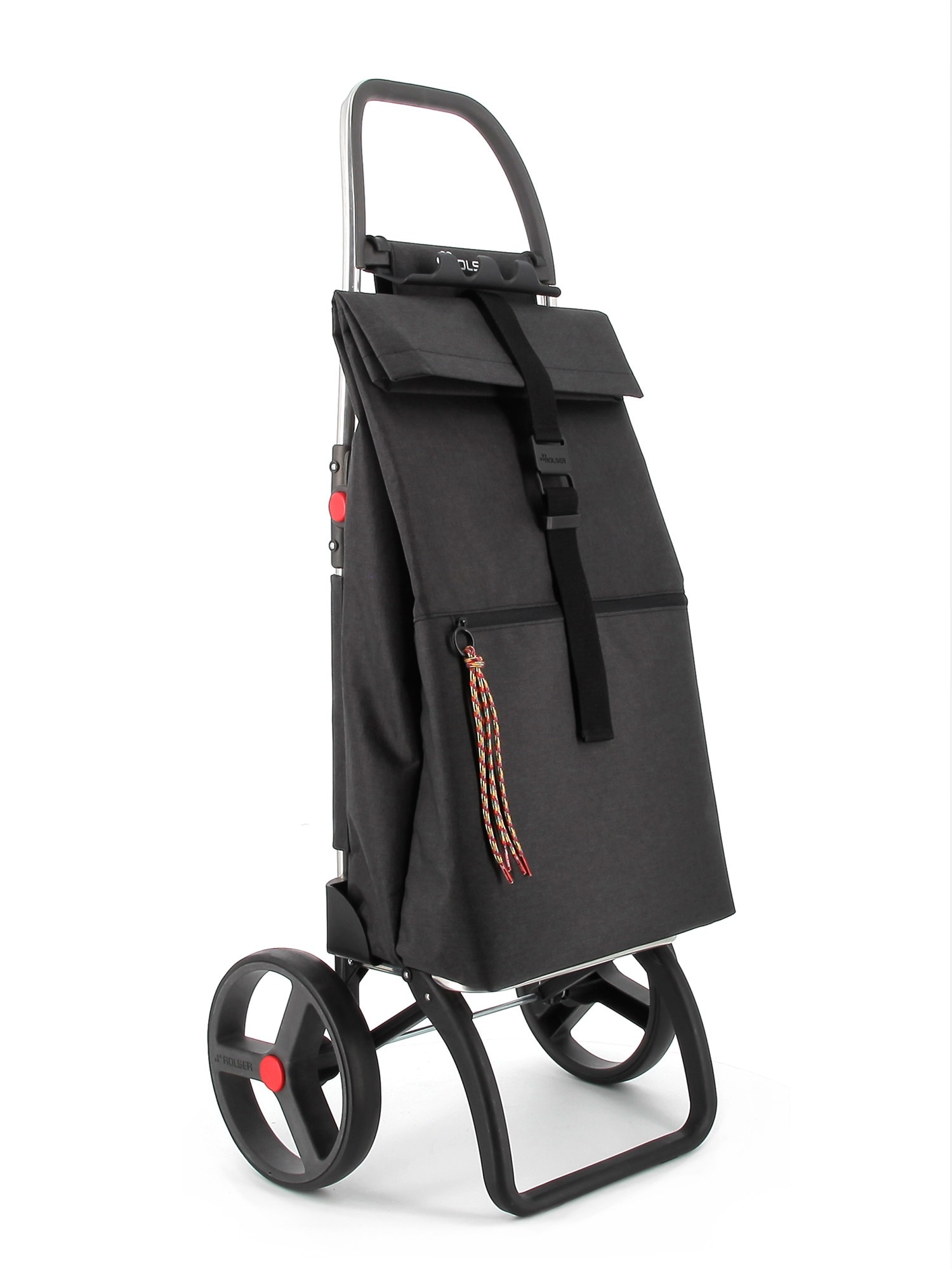 Imagen 1 de Carro de la Compra Big Tweed 2 Ruedas Grandes Plegable Rolser - Negro Negro