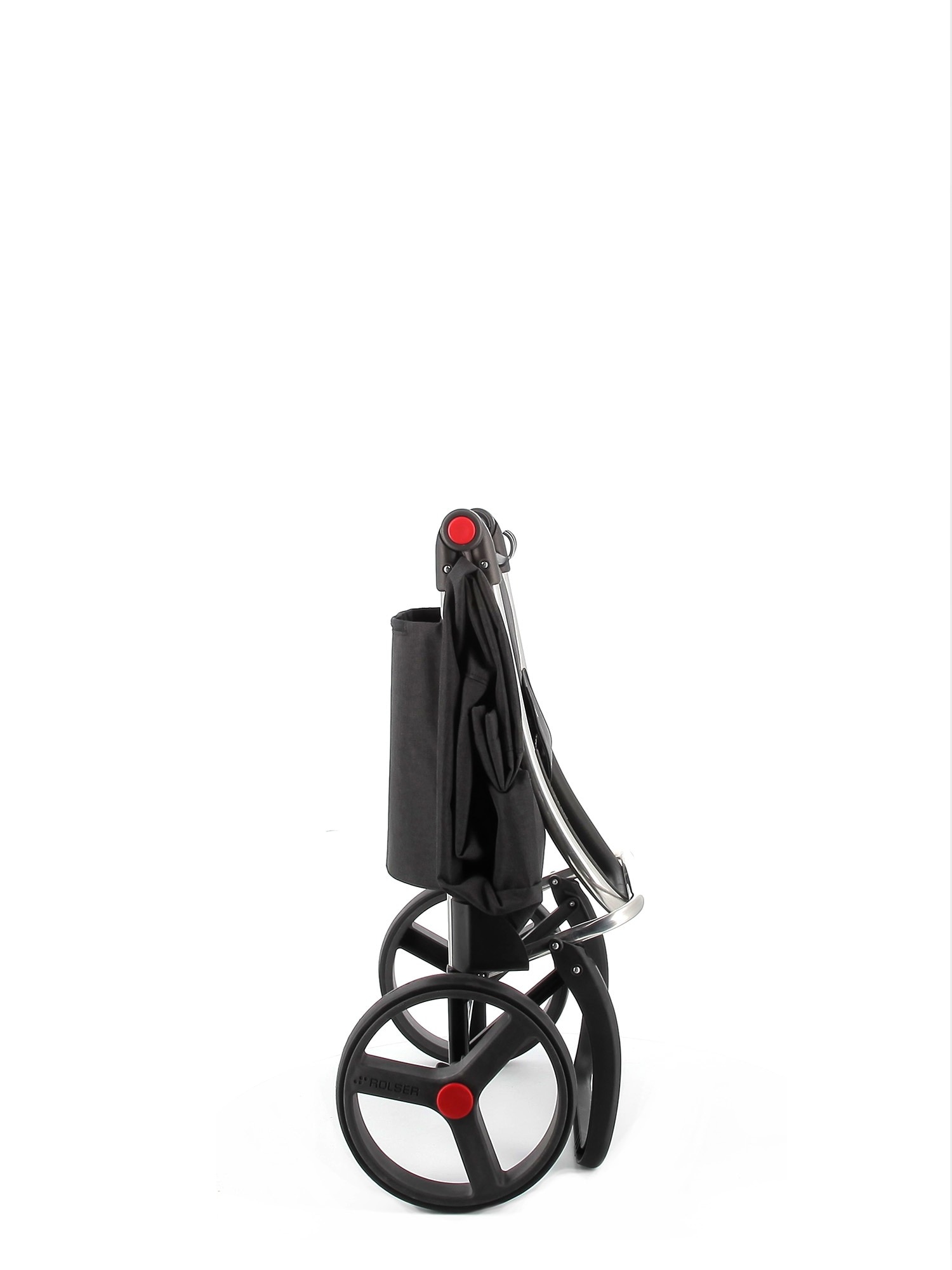 Imagen 5 de Carro de la Compra Big Tweed 2 Ruedas Grandes Plegable Rolser - Negro Negro