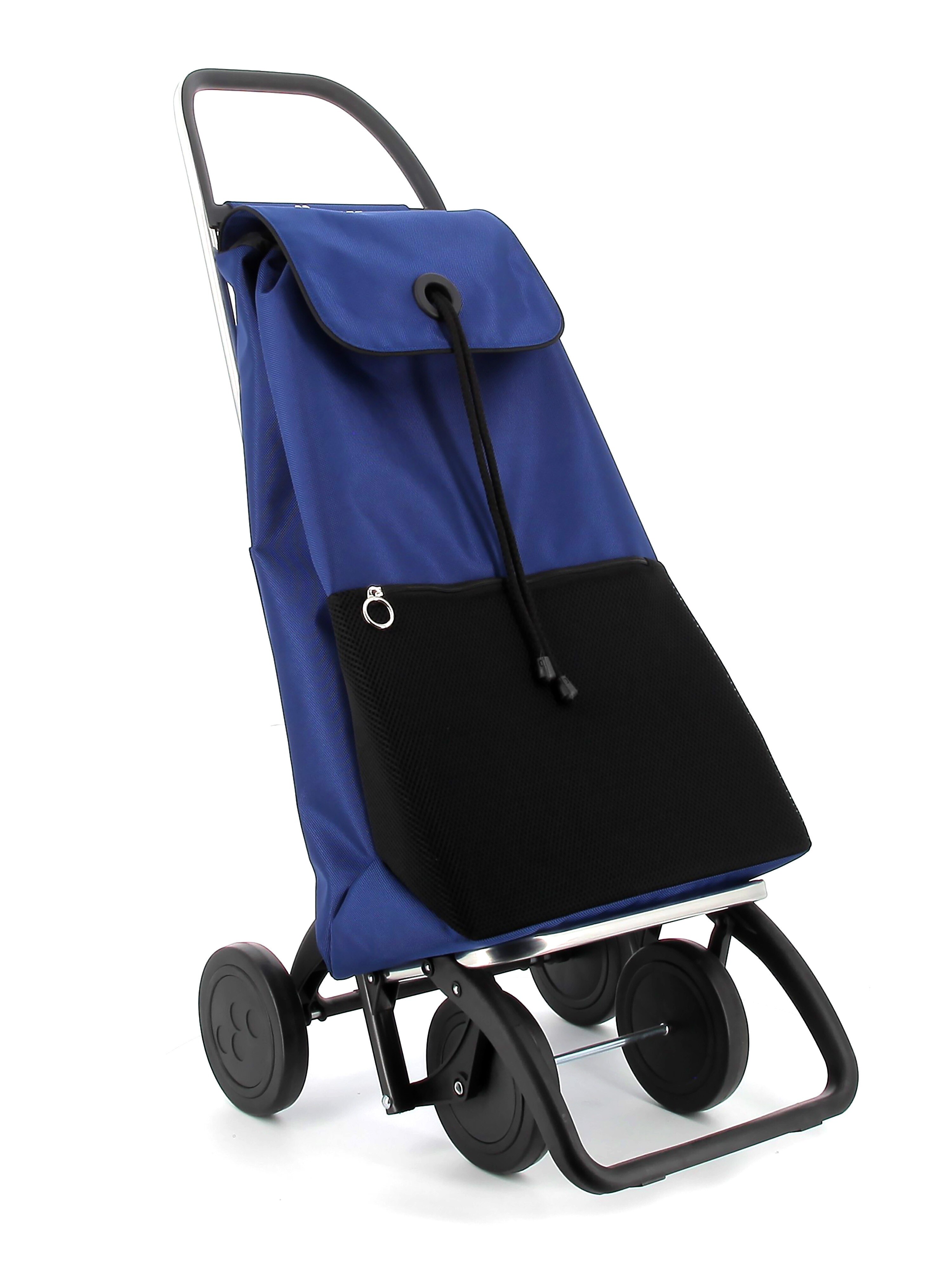 Carro de la Compra I-Max Urban 4 Ruedas Rolser - Azul Azul-5