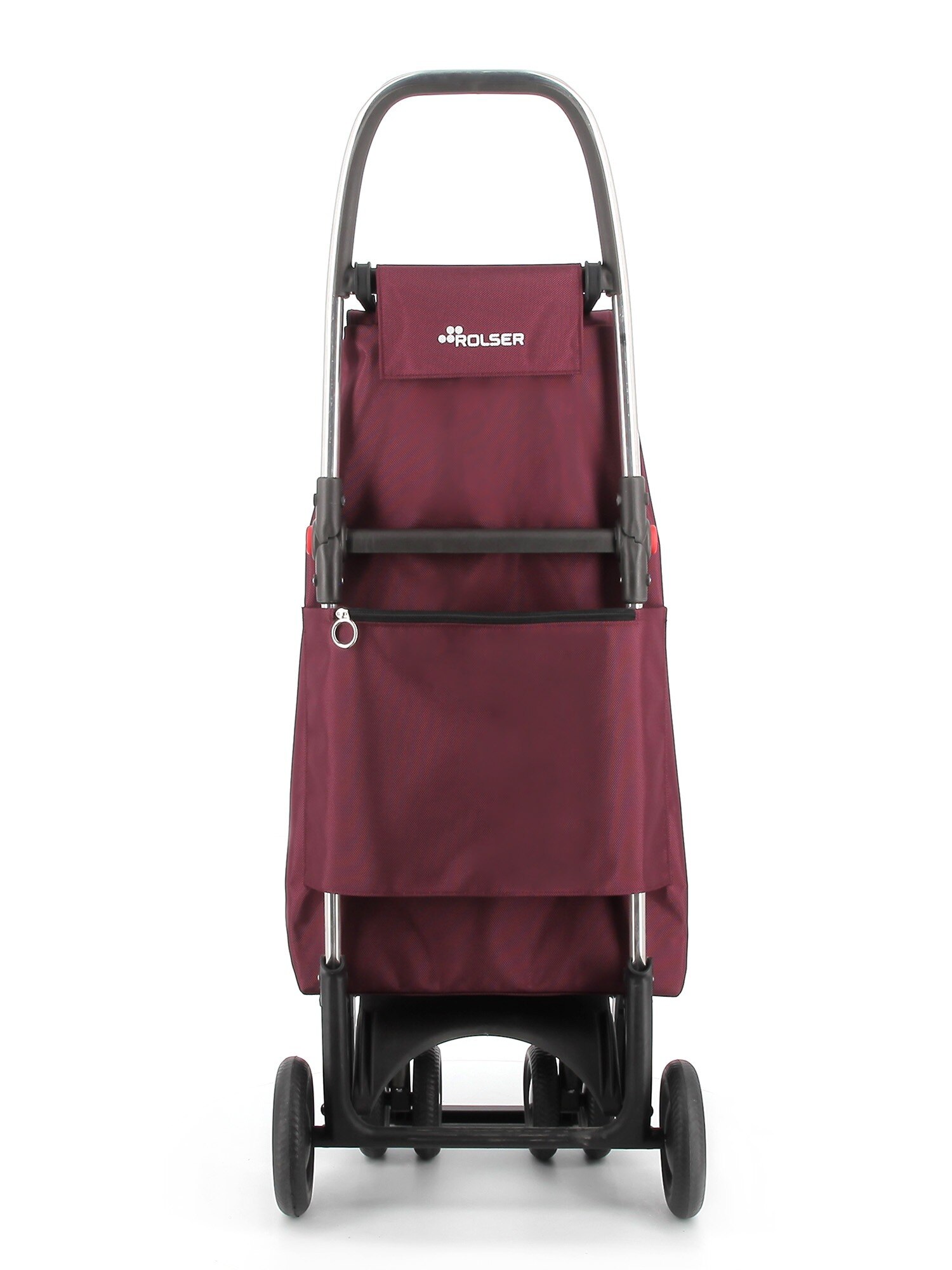 Imagen 3 de Carro de la Compra I-Max Urban 4 Ruedas 2 Giratorias Plegable Rolser - Burdeos Burdeos