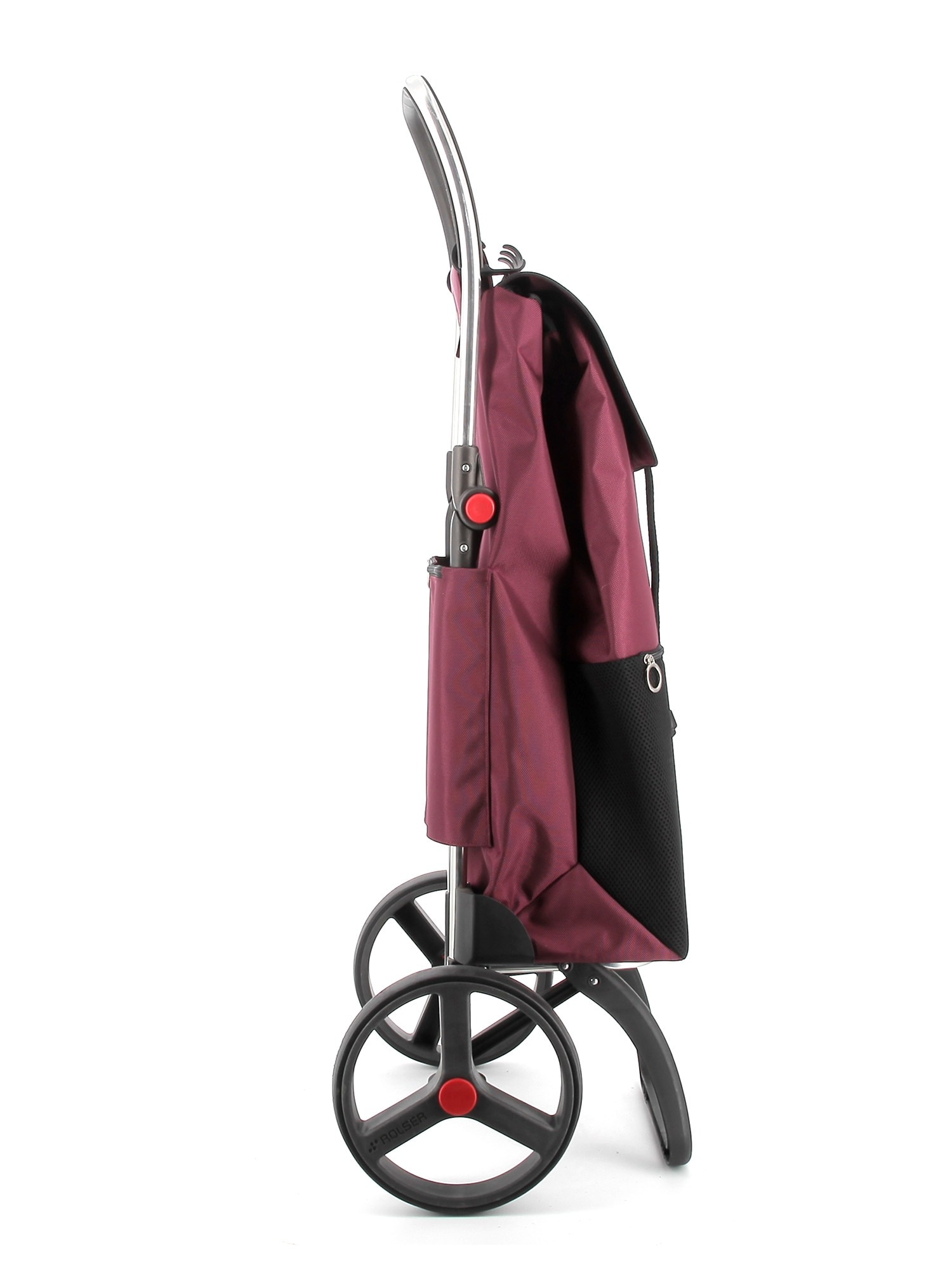 Imagen 2 de Carro de la Compra I-Max Urban 2 Ruedas Grandes Plegable Rolser - Burdeos Burdeos