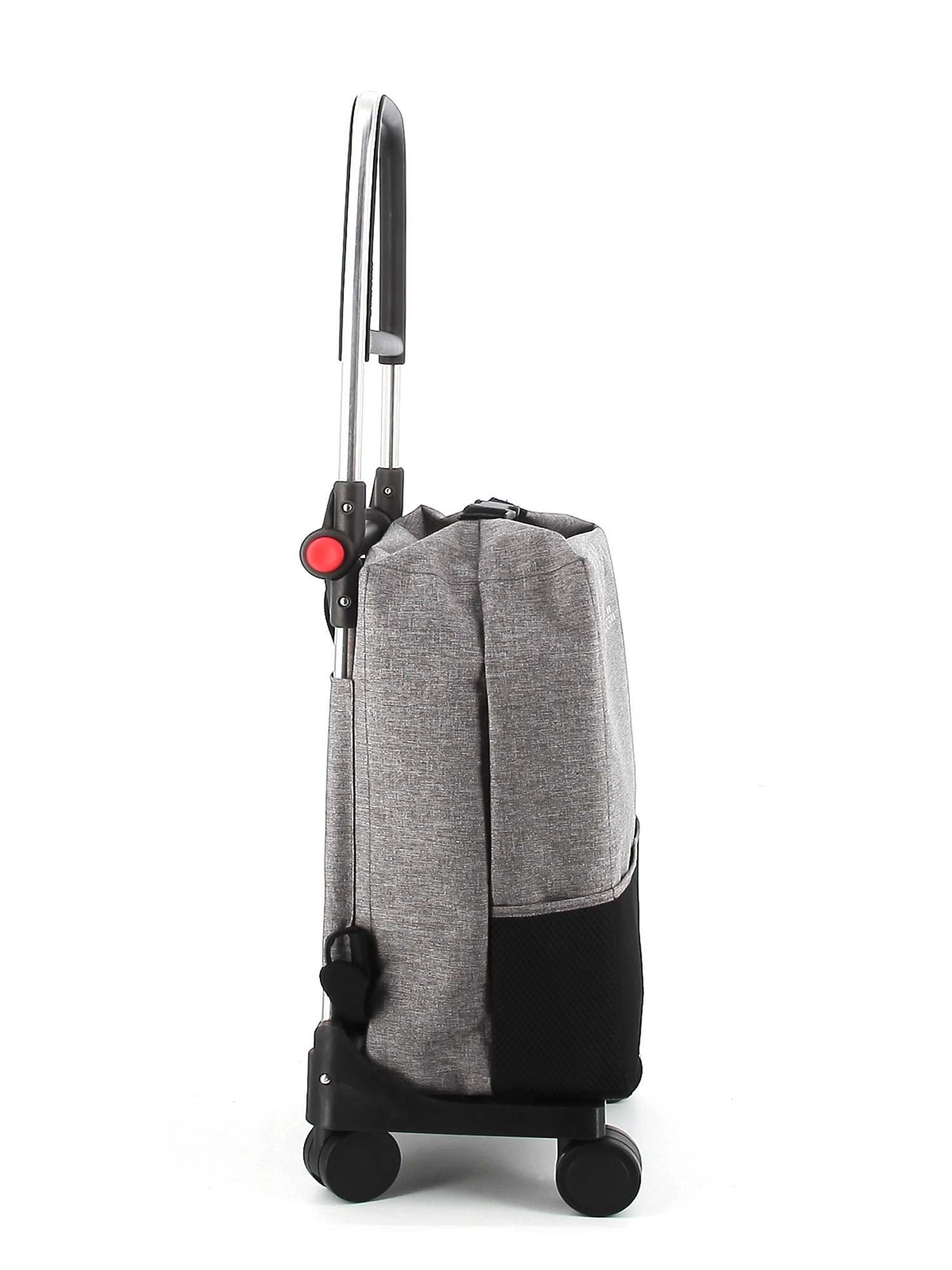 Carro One Tweed T-Shop 4 Ruedas Giratorias Plegable Rolser - Gris Gris-2