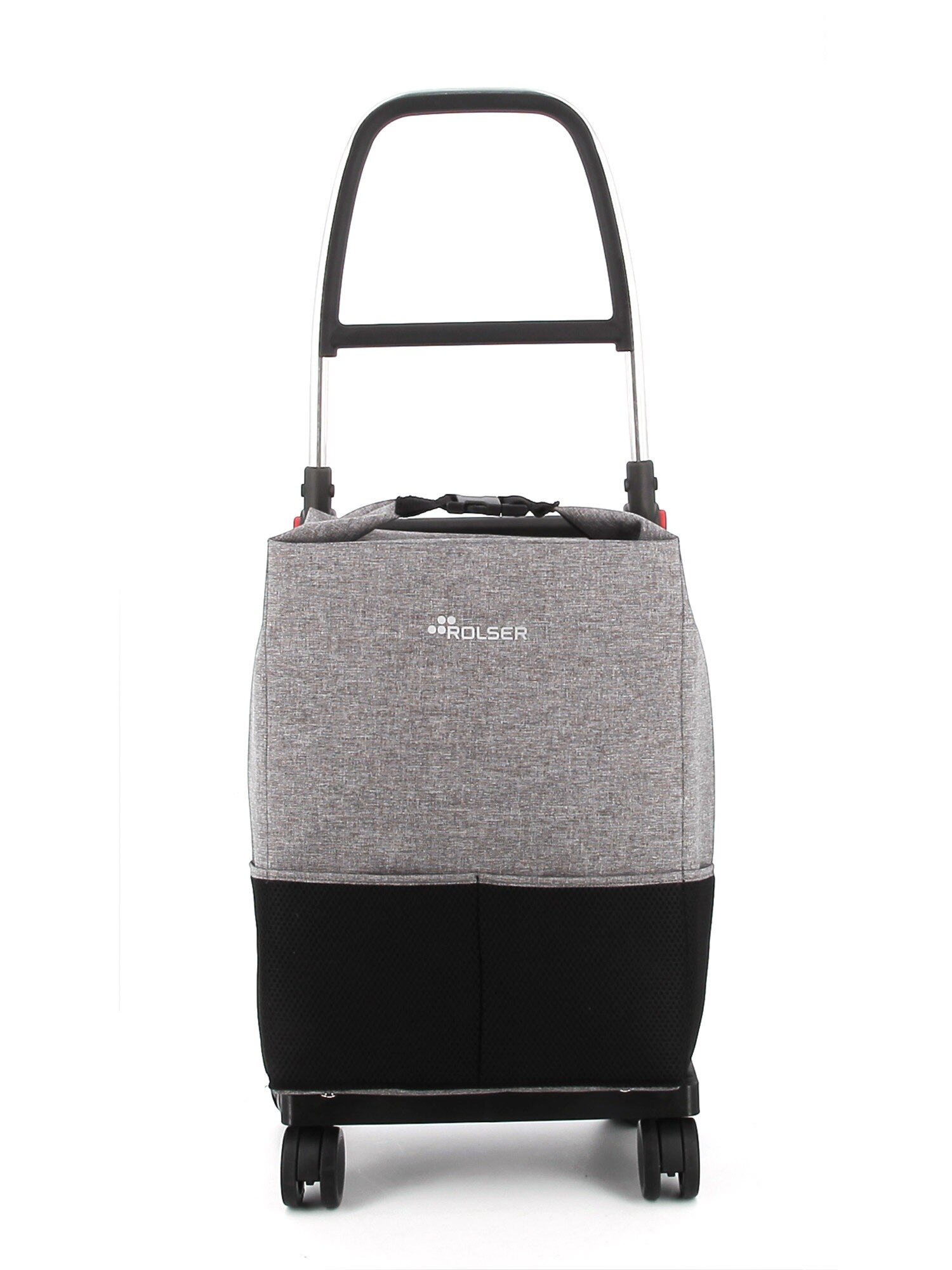 Carro One Tweed T-Shop 4 Ruedas Giratorias Plegable Rolser - Gris Gris-4