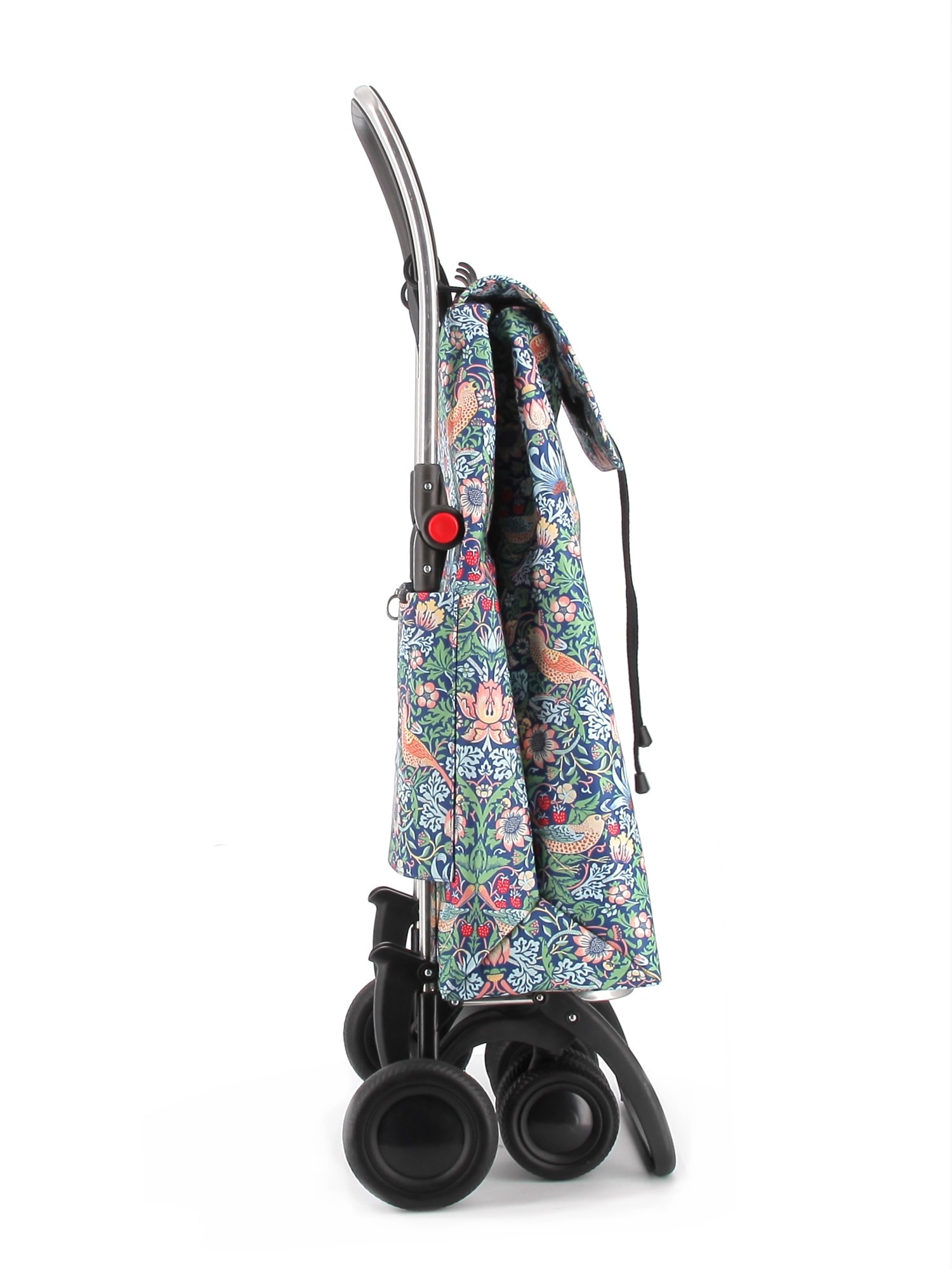 Imagen 2 de Carro Rolser I-Max William Morris 4 Ruedas 2 Giratorias Plegable - Azul Azul