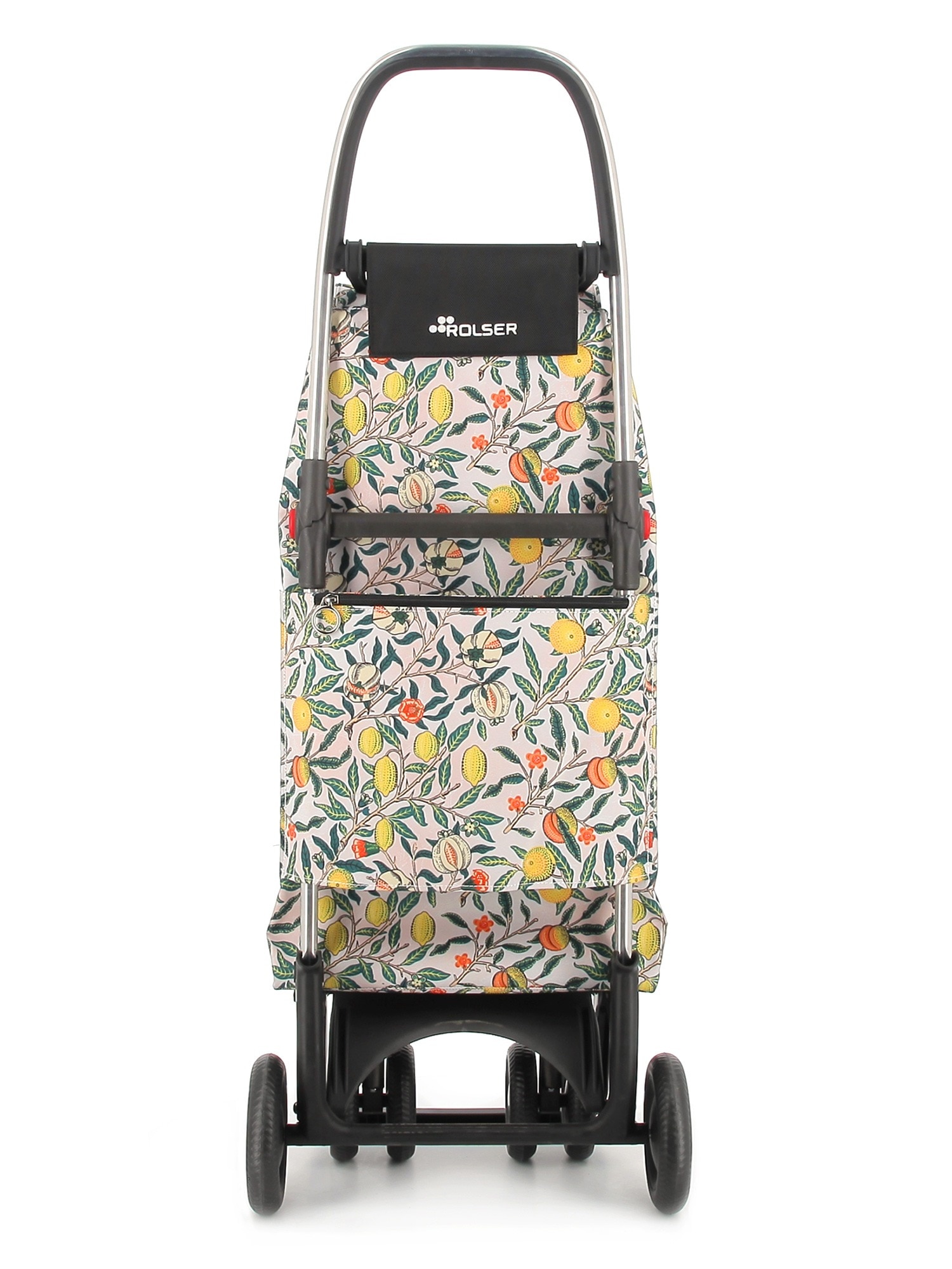 Imagen 3 de Carro Rolser I-Max William Morris 4 Ruedas 2 Giratorias Plegable - Verde Verde