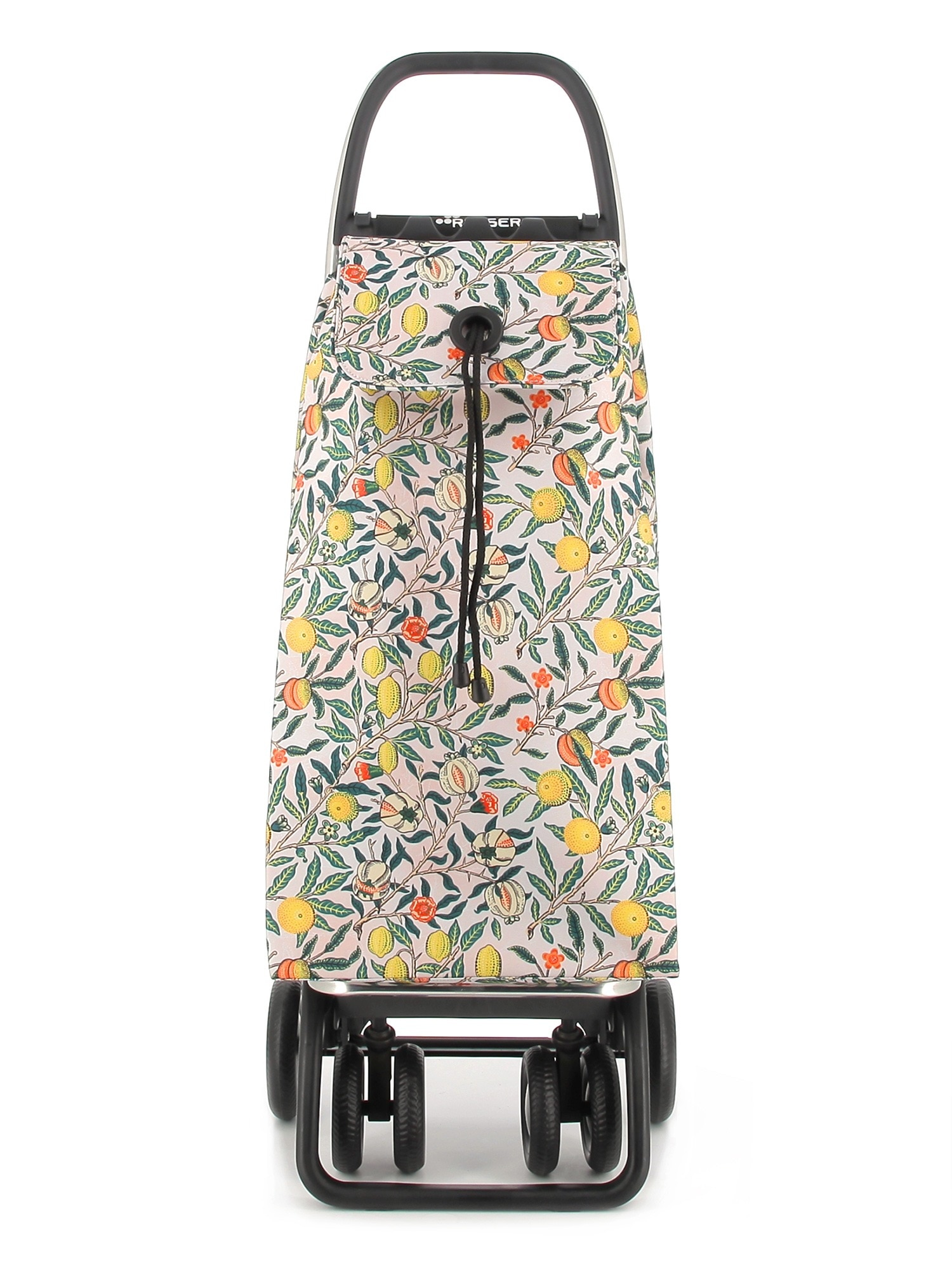 Imagen 4 de Carro Rolser I-Max William Morris 4 Ruedas 2 Giratorias Plegable - Verde Verde