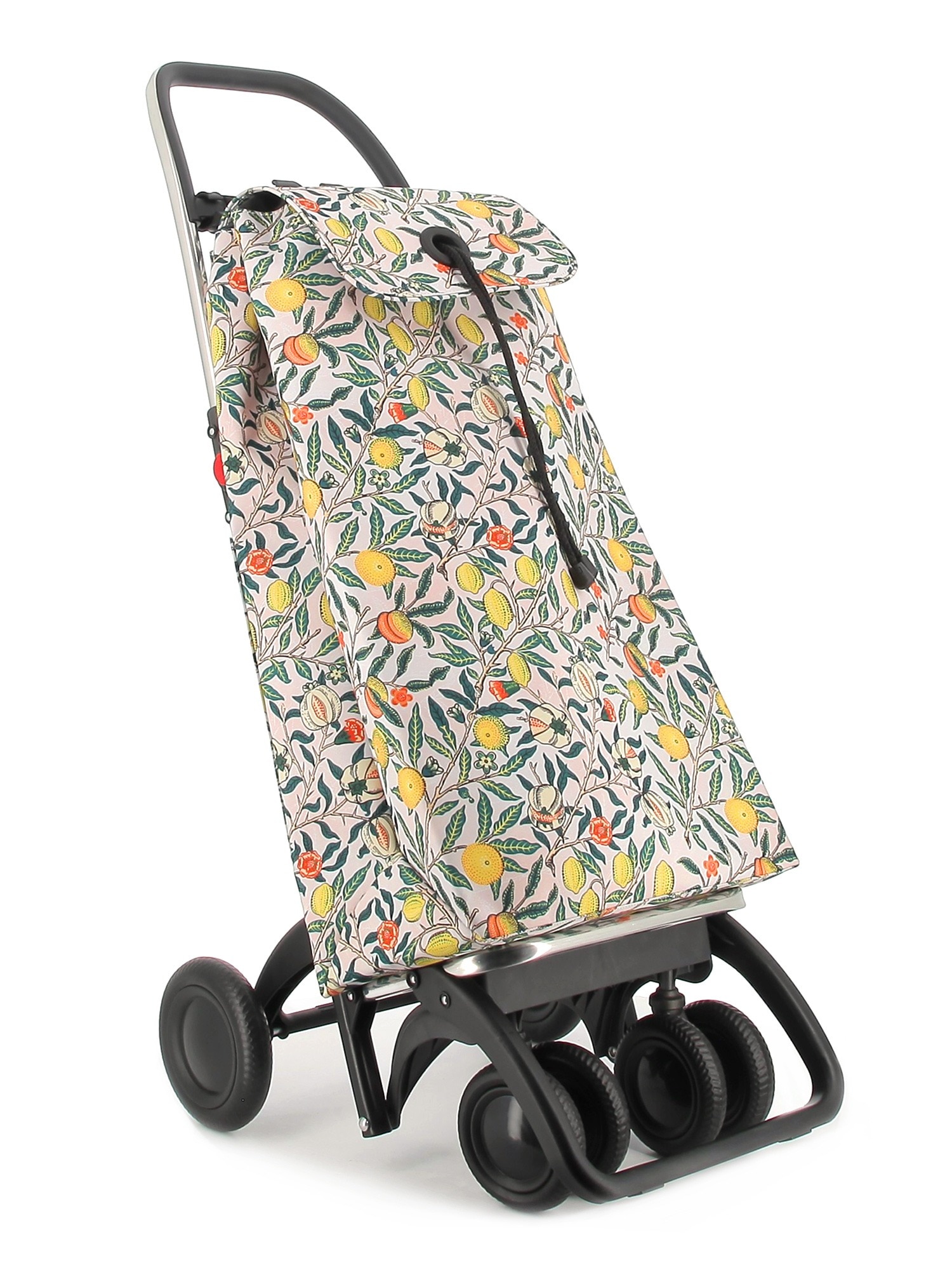 Imagen 5 de Carro Rolser I-Max William Morris 4 Ruedas 2 Giratorias Plegable - Verde Verde