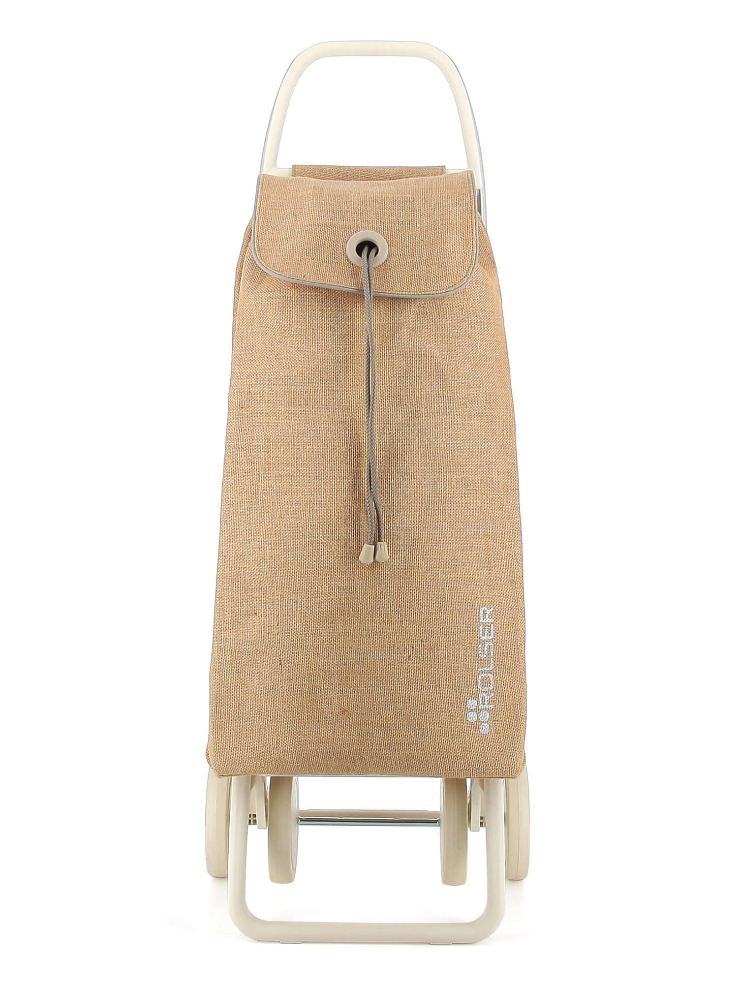 Carro Rolser I-Max Yute Off White 4 Ruedas - Beige Beige-4