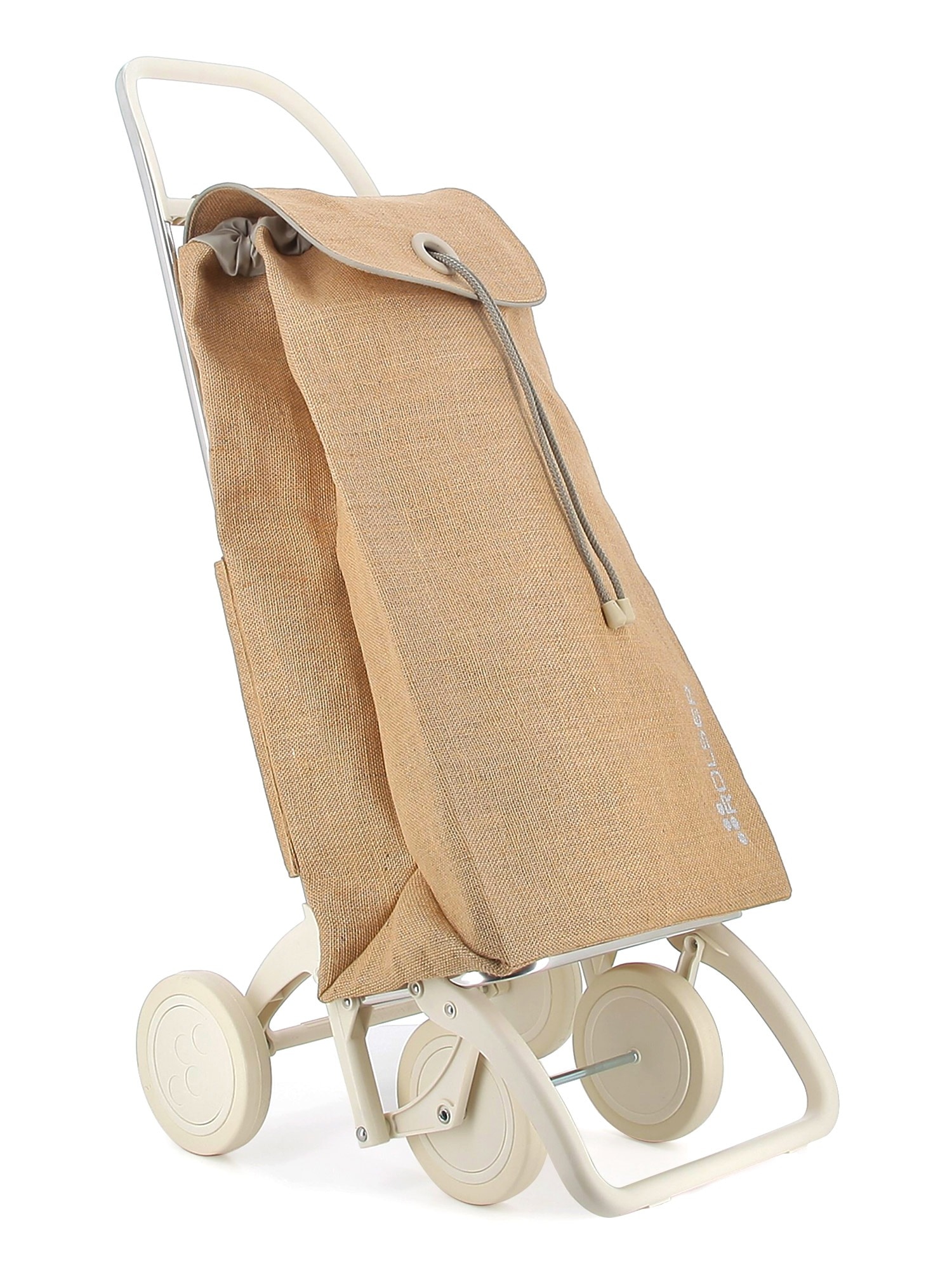 Carro Rolser I-Max Yute Off White 4 Ruedas - Beige Beige-5