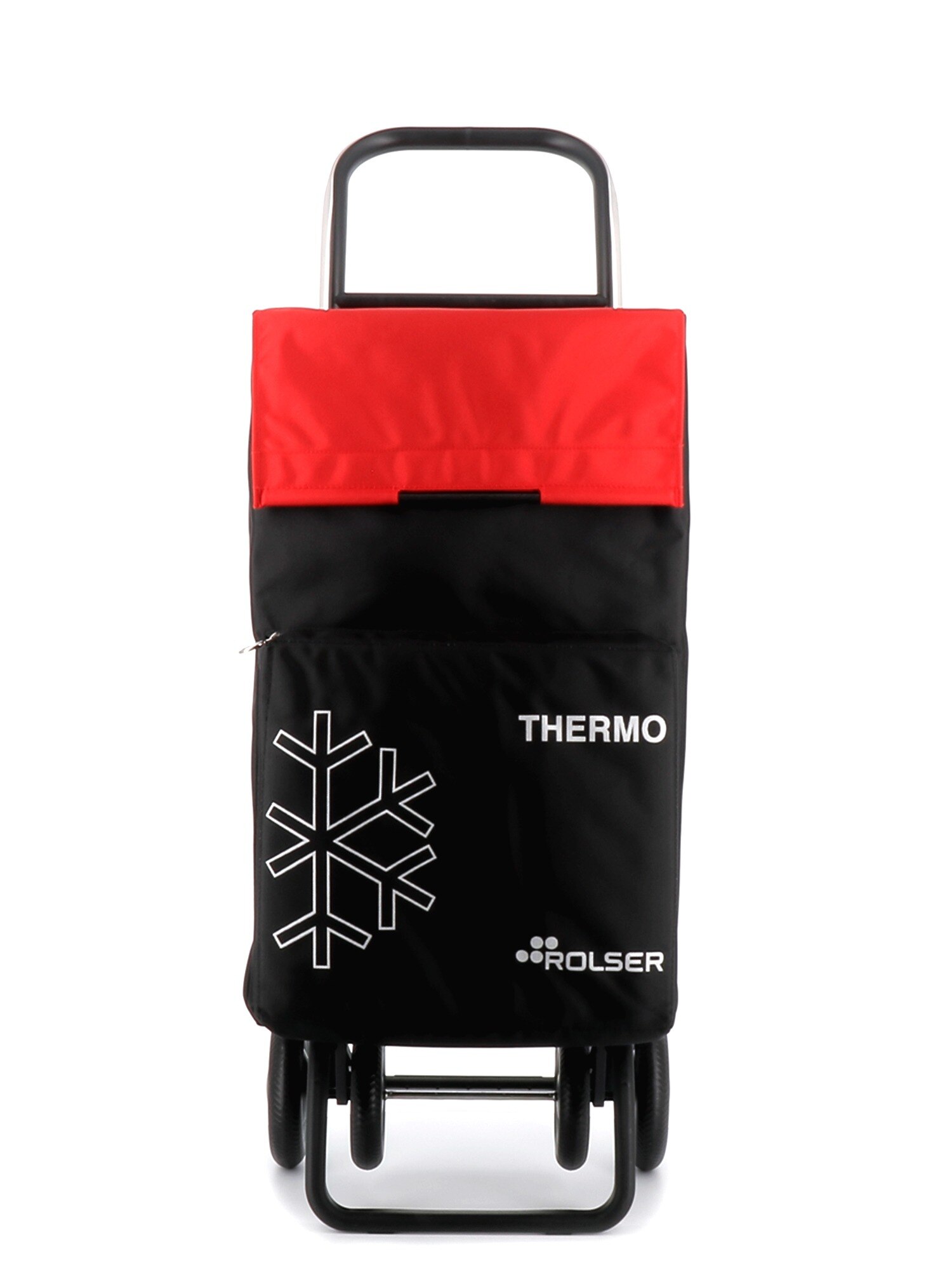 Imagen 4 de Carro de la compra Termo Fresh MF 4.2 Rolser - Negro / Rojo Negro / Rojo