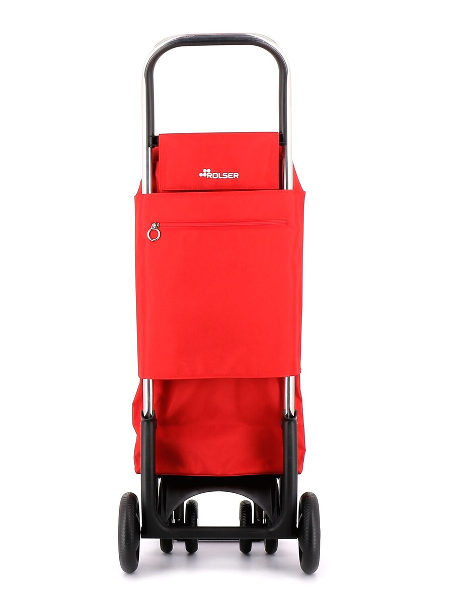 Rolser I-Bag Sahara 4.2 Tour Carrello Spesa In Alluminio | 2/4 Ruote Pirottanti | Nero - 3