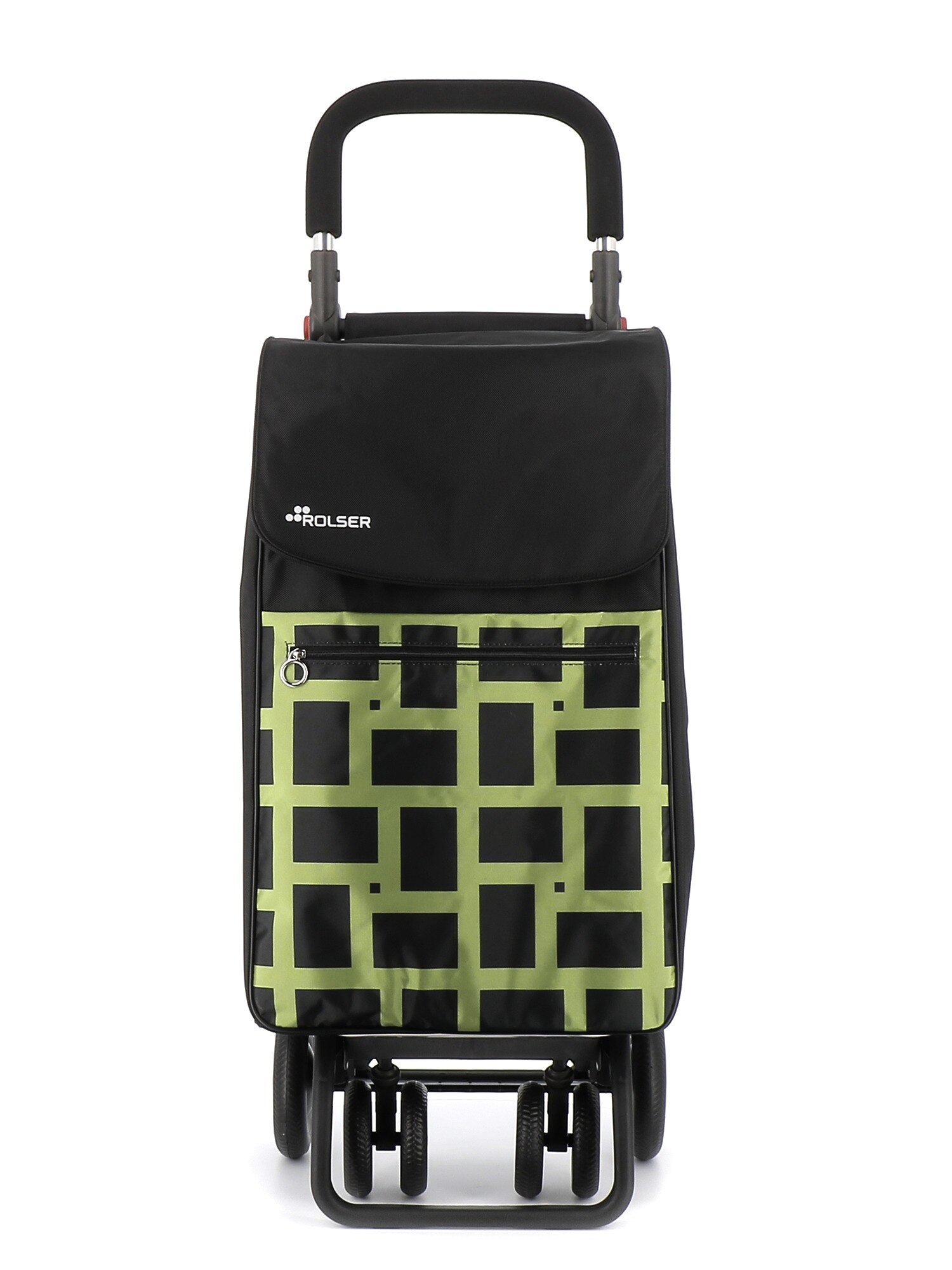 Imagen 4 de Carro de la compra Box Geometrik 4.2 Tour Plus Rolser - Verde Verde