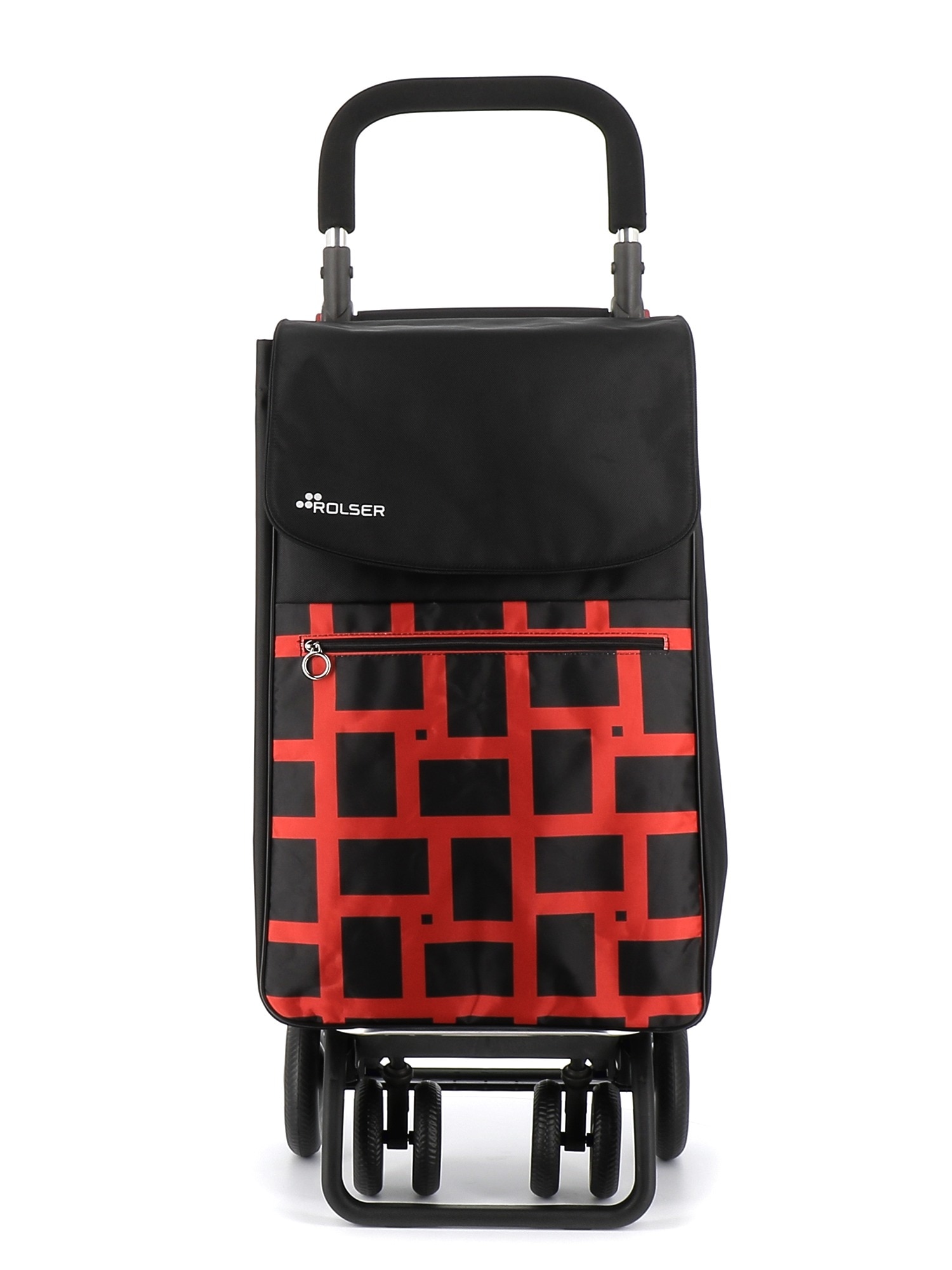 Imagen 4 de Carro de la compra Box Geometrik 4.2 Tour Plus Rolser - Rojo Rojo