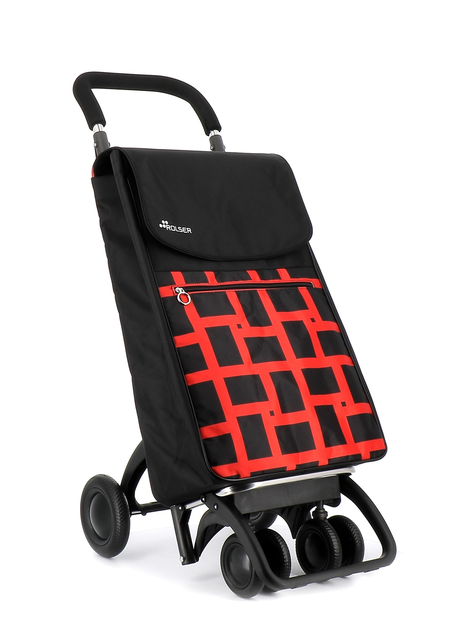 Imagen 5 de Carro de la compra Box Geometrik 4.2 Tour Plus Rolser - Rojo Rojo