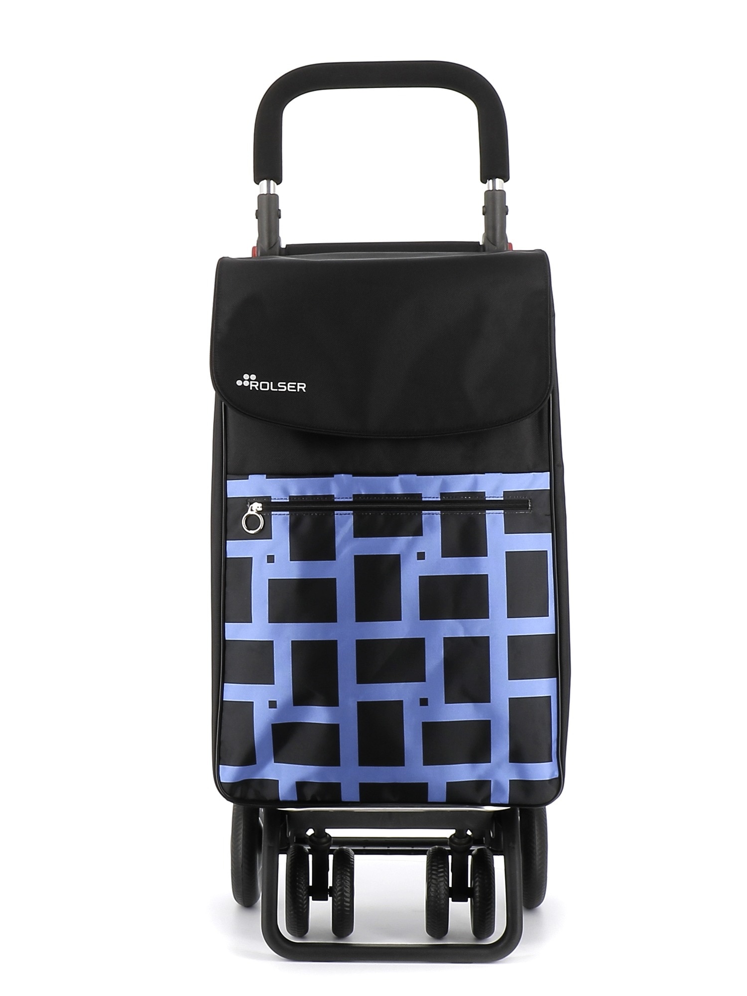 Imagen 4 de Carro de la compra Box Geometrik 4.2 Tour Plus Rolser - Azul Azul