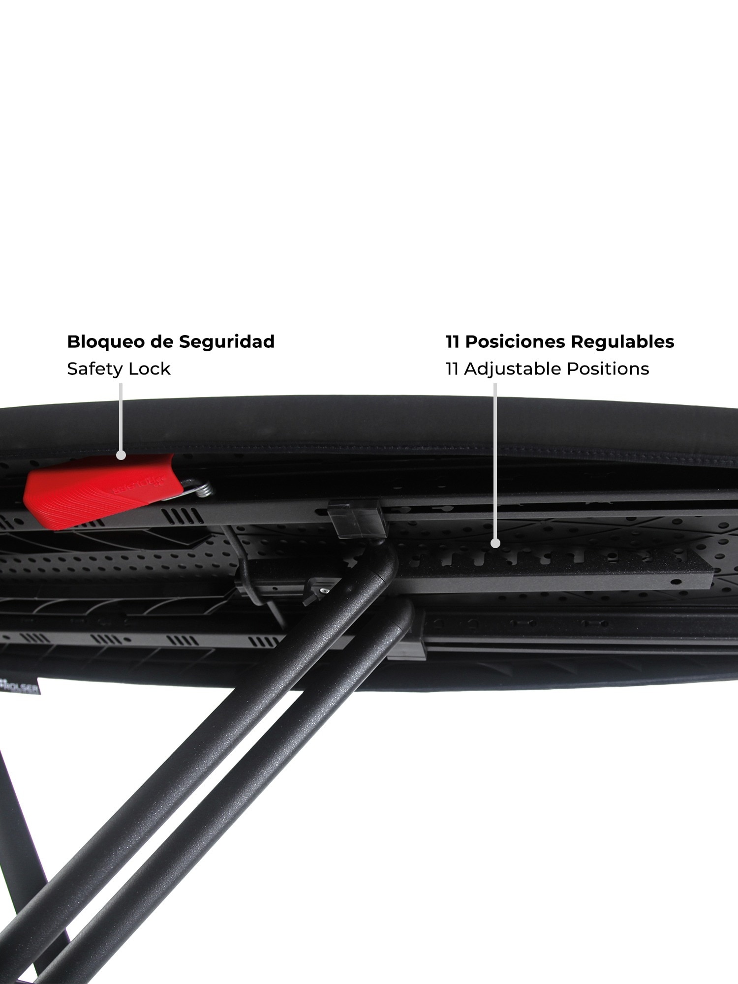 Imagen 6 de Tabla de Planchar K-Surf Tube Rolser - Negro Negro