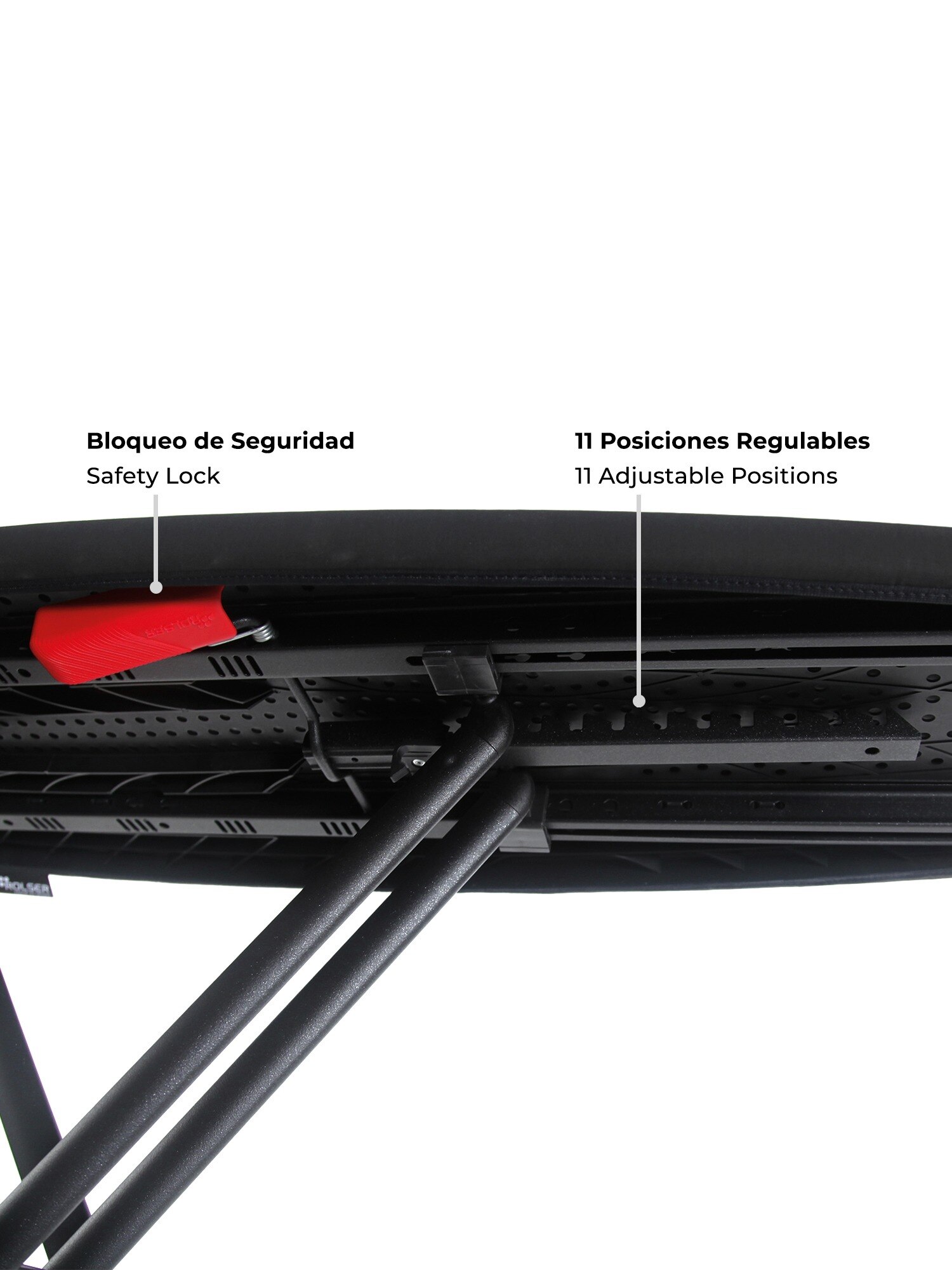 Imagen 6 de Tabla de Planchar K-Surf Tube Rolser - Plata Plata