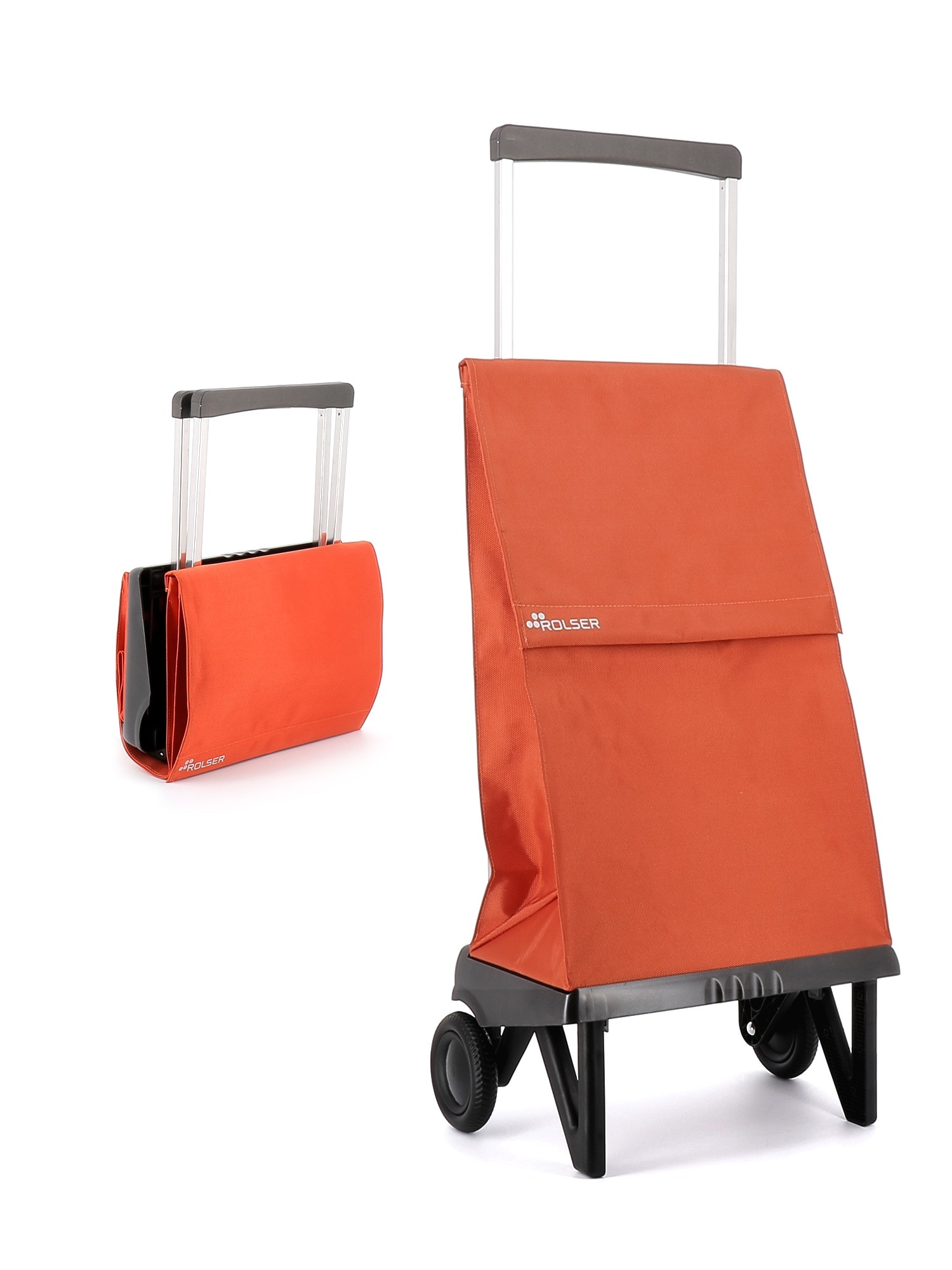 Carro de la compra Plegamatic Original MF Rolser - Naranja Naranja-1