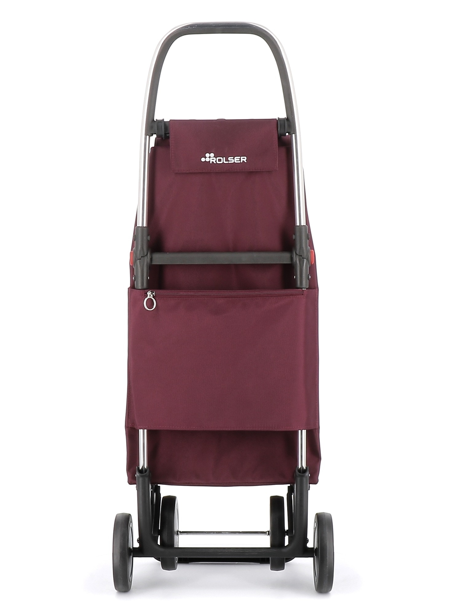 Carro de la compra I-Max MF 4 Ruedas Plegable Rolser - Burdeos Burdeos-3