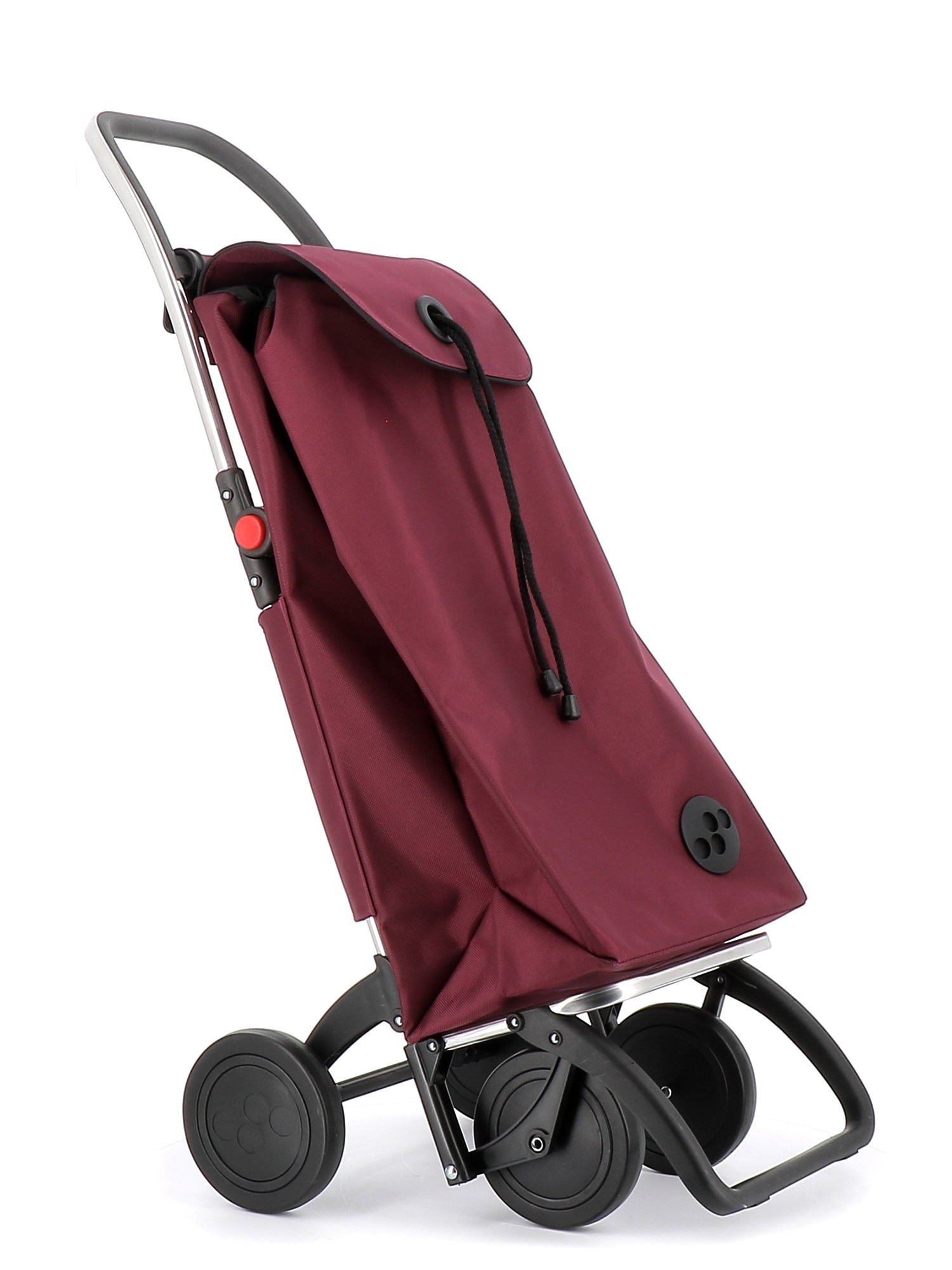 Carro de la compra I-Max MF 4 Ruedas Plegable Rolser - Burdeos Burdeos-5
