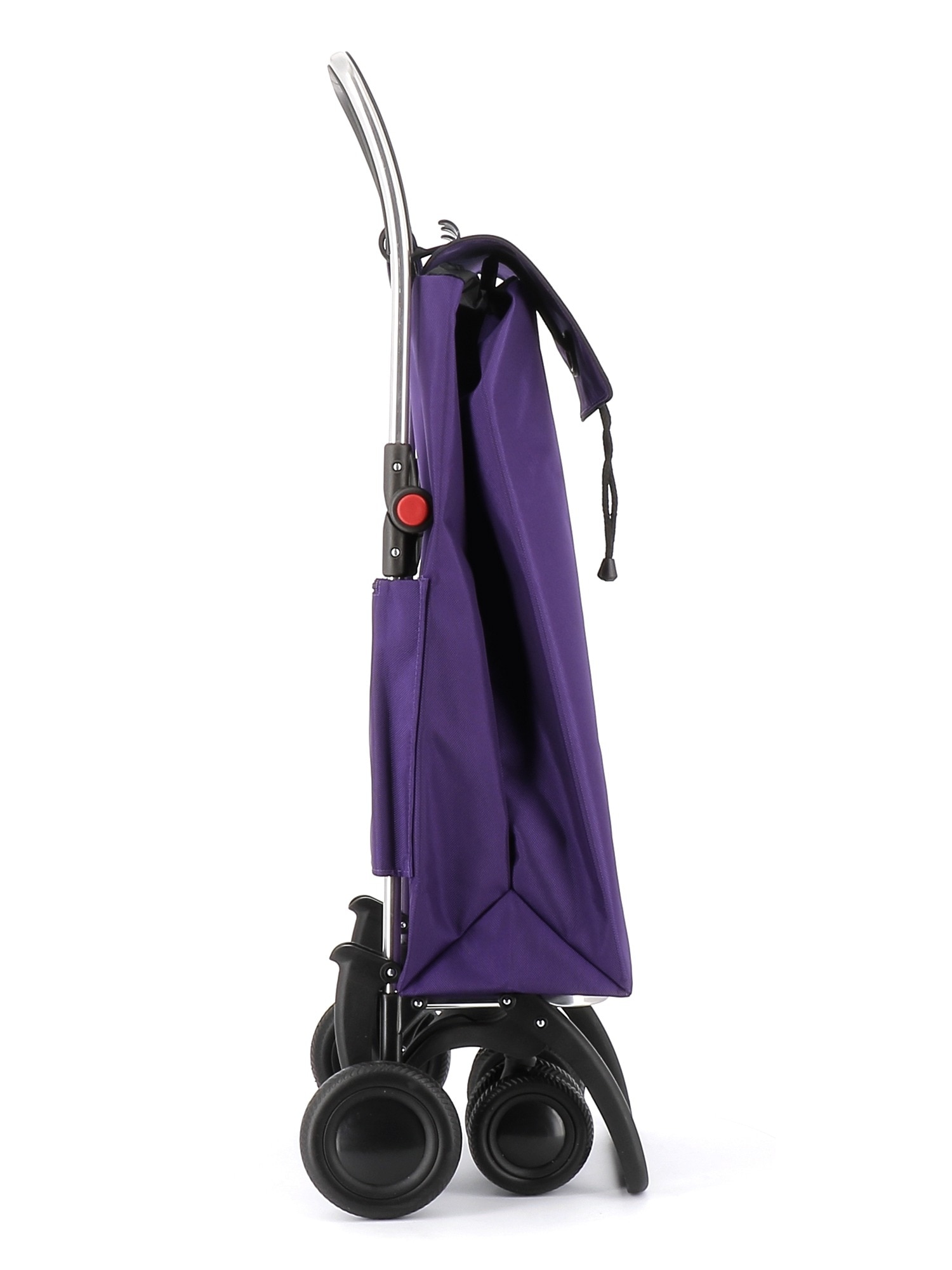 Imagen 2 de Carro de la compra I-Max MF 4 Ruedas 2 Giratorias Plegable Rolser - Morado Morado