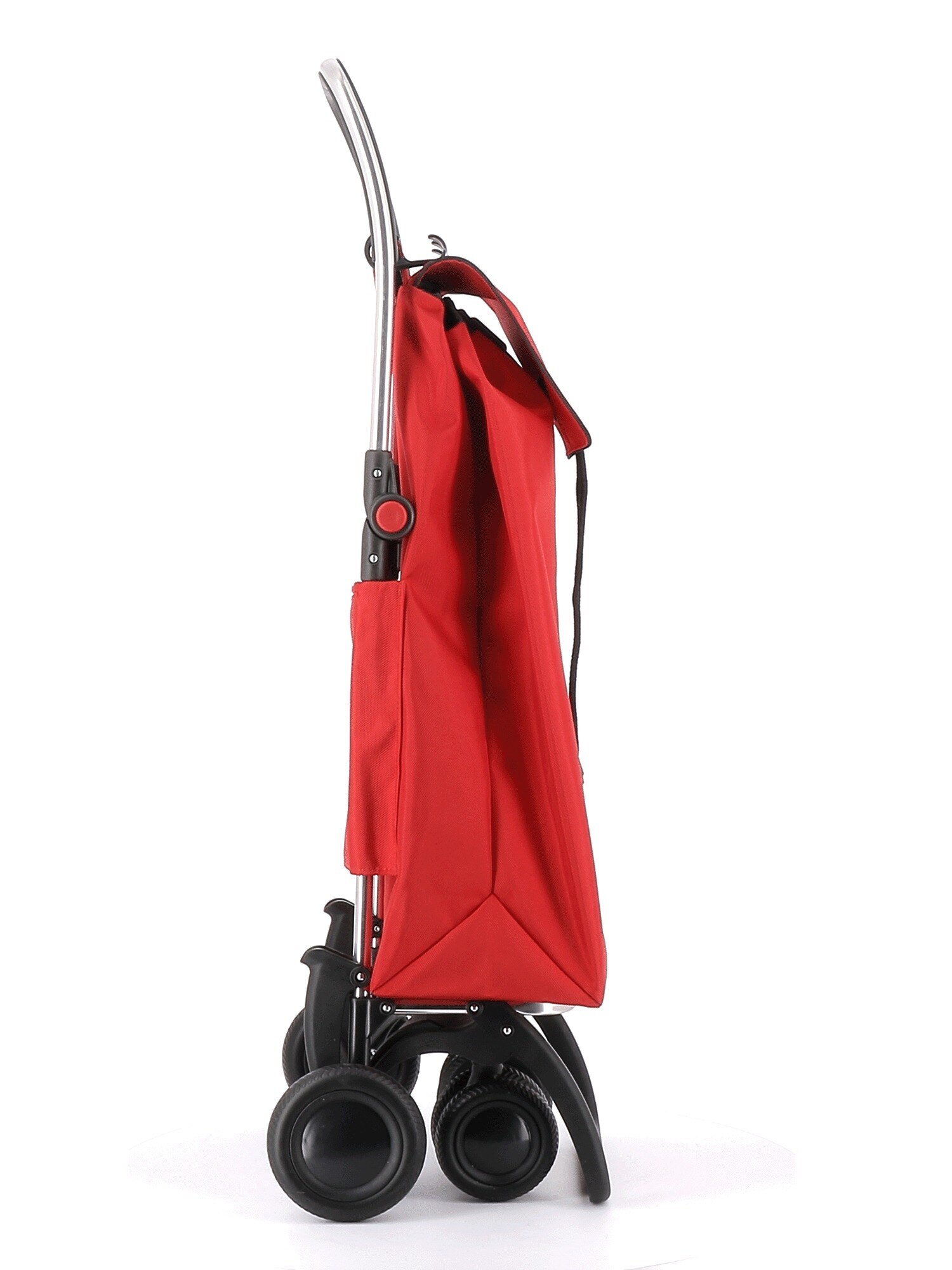 Imagen 2 de Carro de la compra I-Max MF 4 Ruedas 2 Giratorias Plegable Rolser - Rojo Rojo