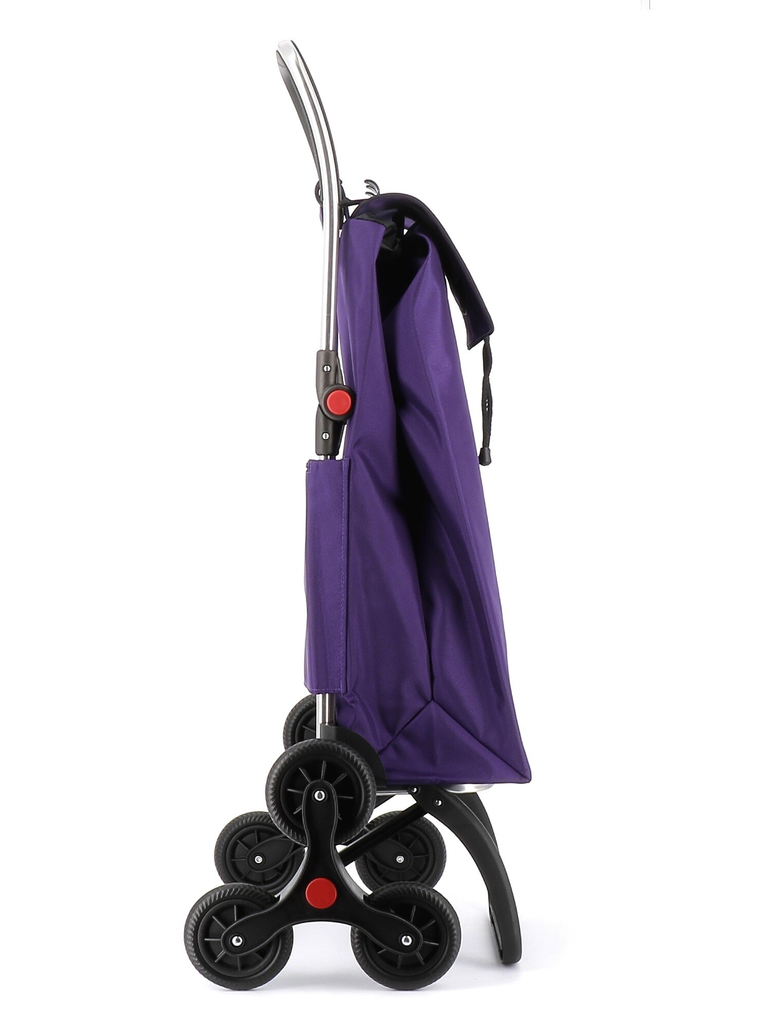 Imagen 2 de Carro de la compra I-Max MF 6 Ruedas Sube Escaleras Plegable Rolser - Morado Morado