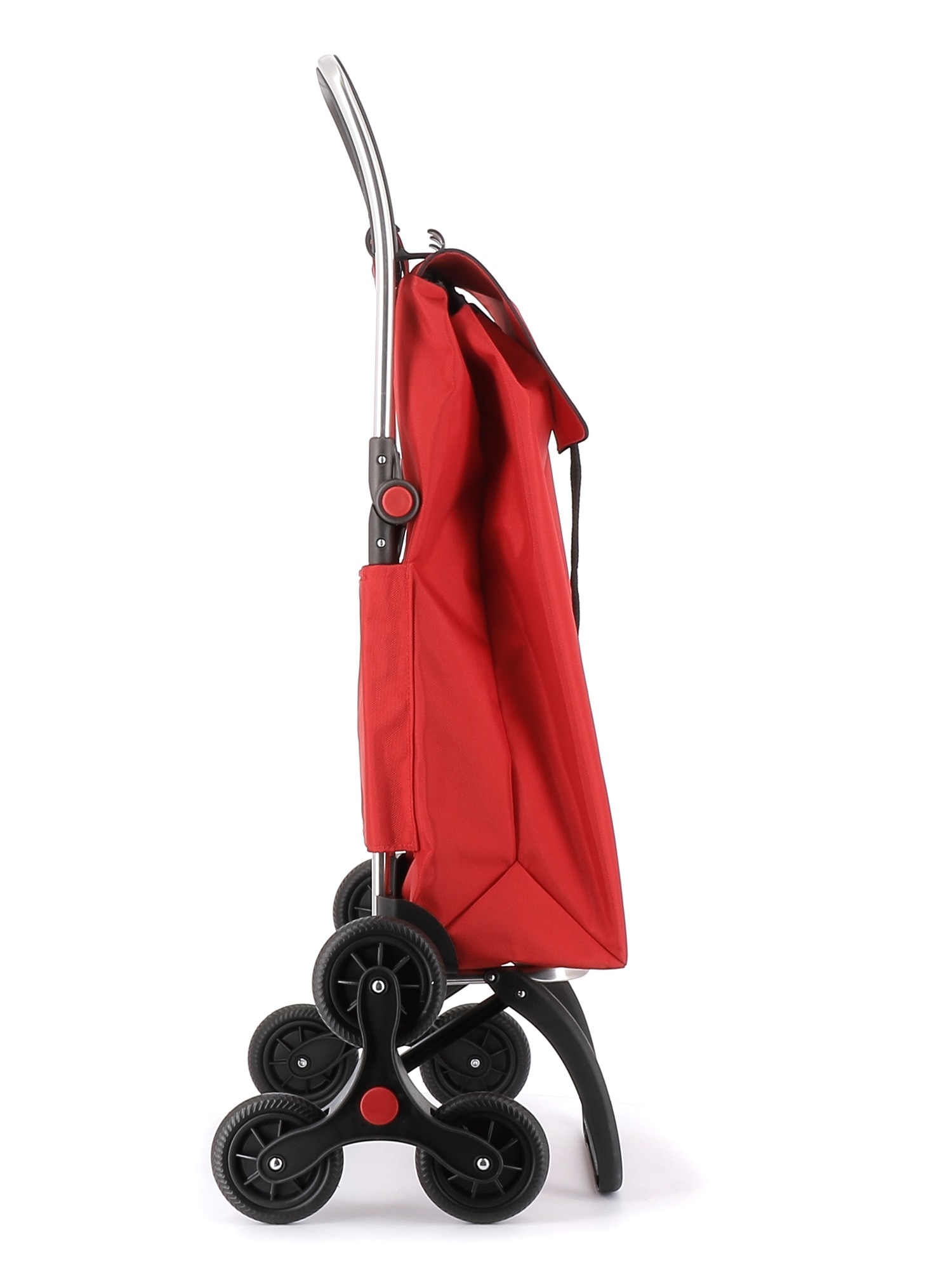 Imagen 2 de Carro de la compra I-Max MF 6 Ruedas Sube Escaleras Plegable Rolser - Rojo Rojo