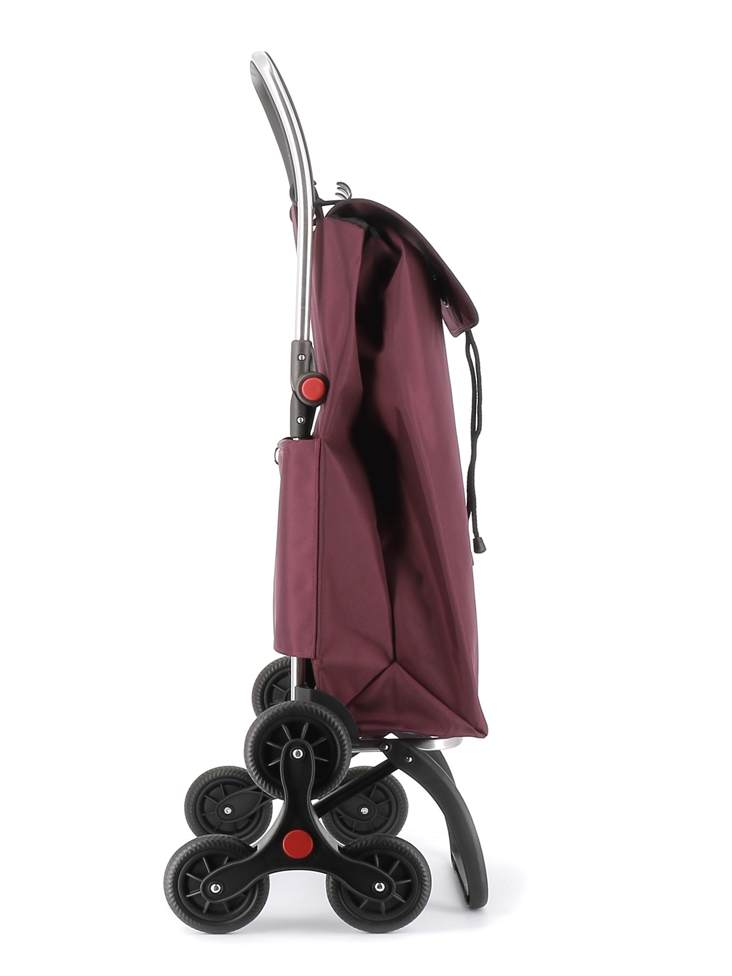 Imagen 2 de Carro de la compra I-Max MF 6 Ruedas Sube Escaleras Plegable Rolser - Burdeos Burdeos