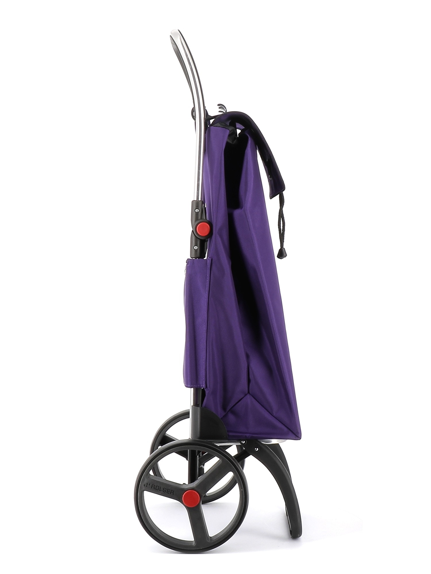 Imagen 2 de Carro de la compra I-Max MF 2 Ruedas Grandes Plegable Rolser - Morado Morado