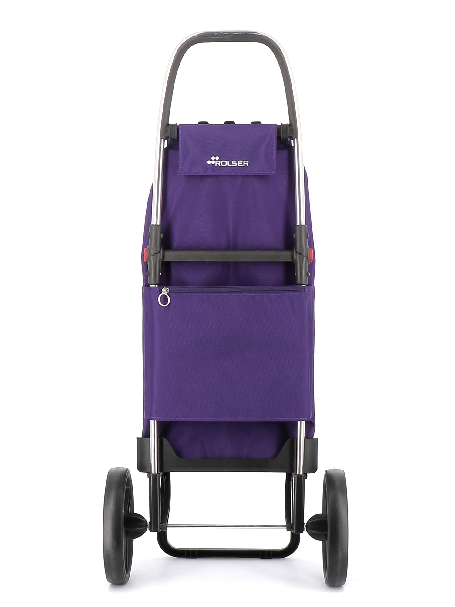 Imagen 3 de Carro de la compra I-Max MF 2 Ruedas Grandes Plegable Rolser - Morado Morado