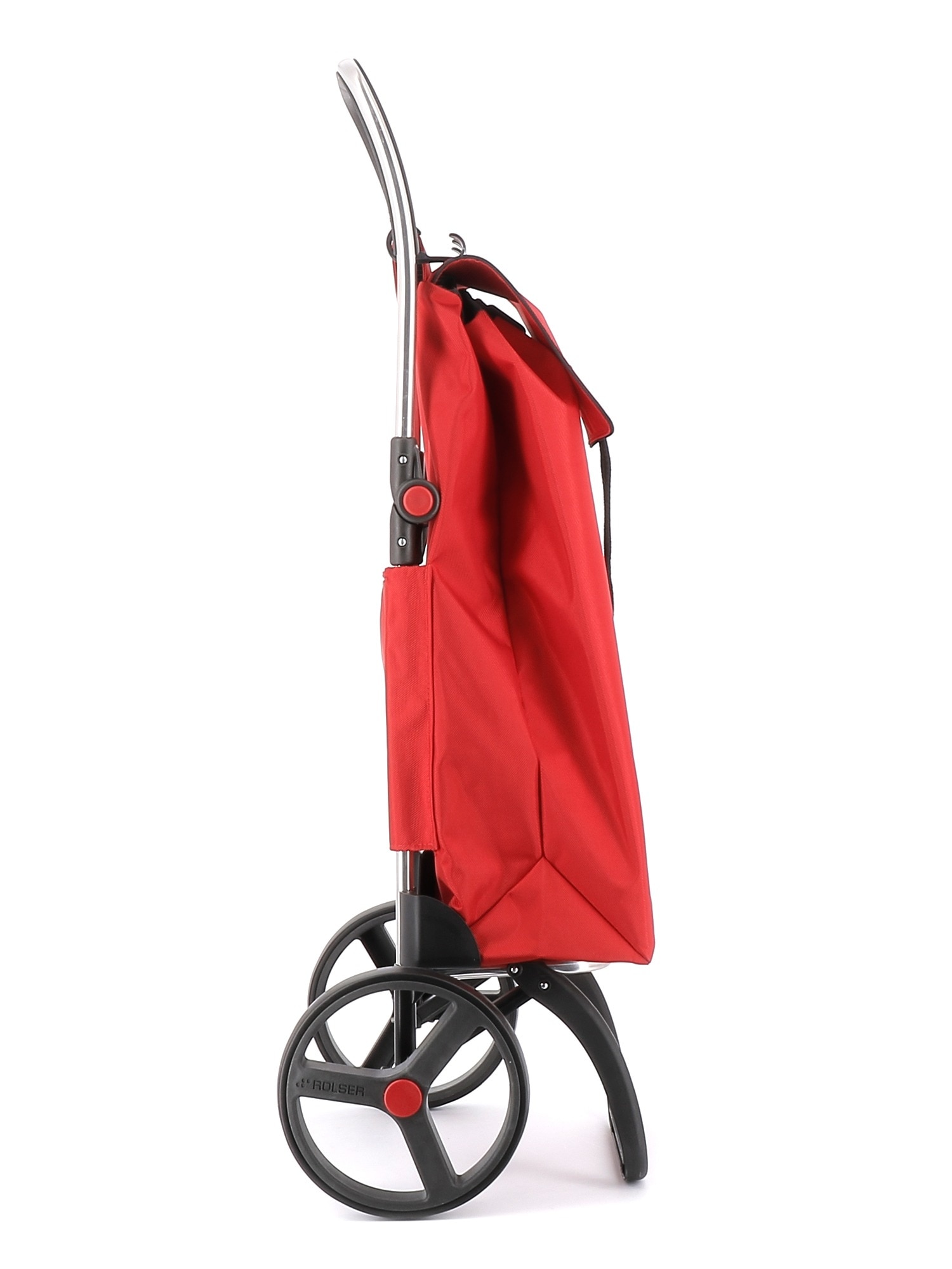 Imagen 2 de Carro de la compra I-Max MF 2 Ruedas Grandes Plegable Rolser - Rojo Rojo