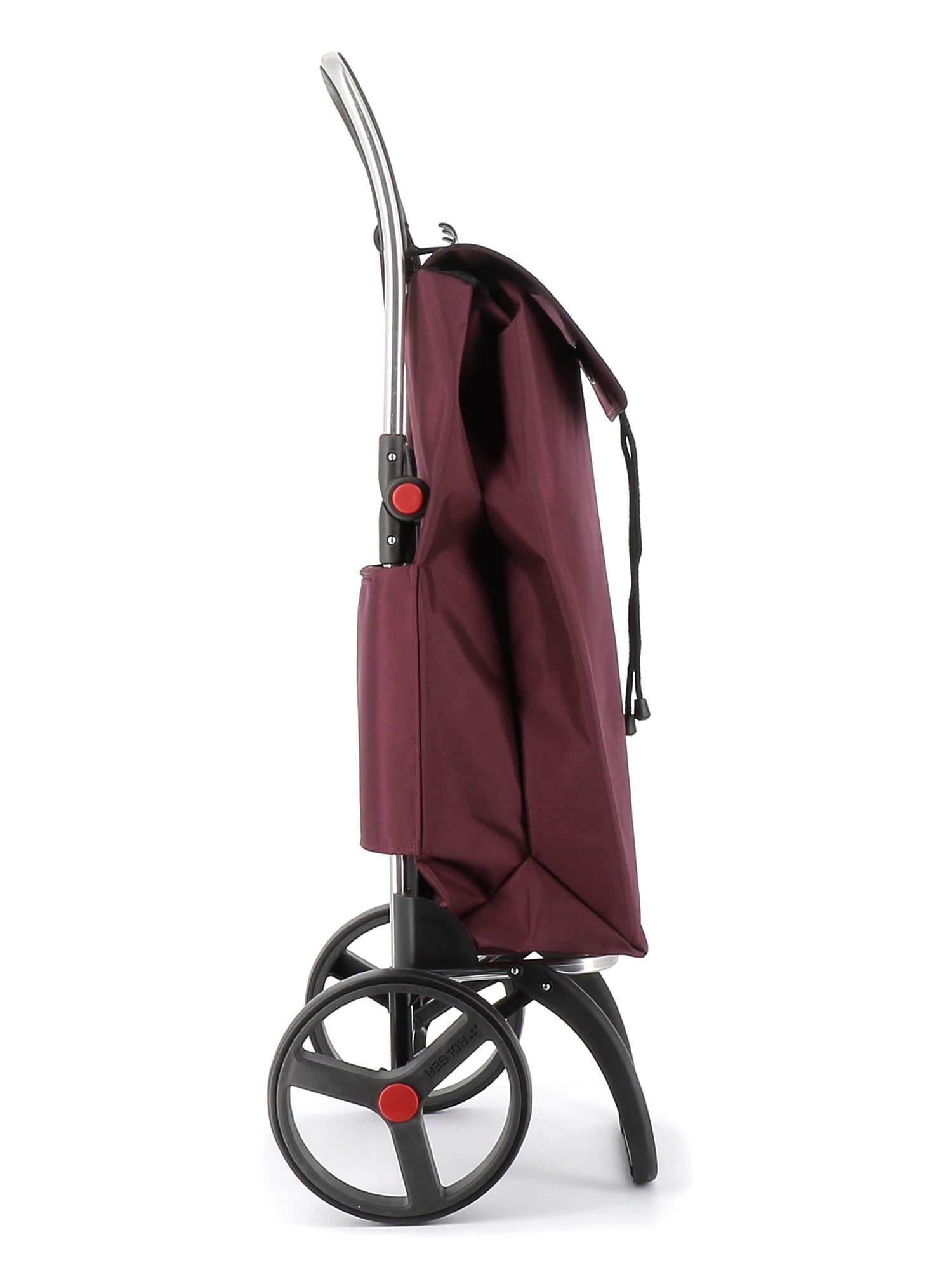 Imagen 2 de Carro de la compra I-Max MF 2 Ruedas Grandes Plegable Rolser - Burdeos Burdeos