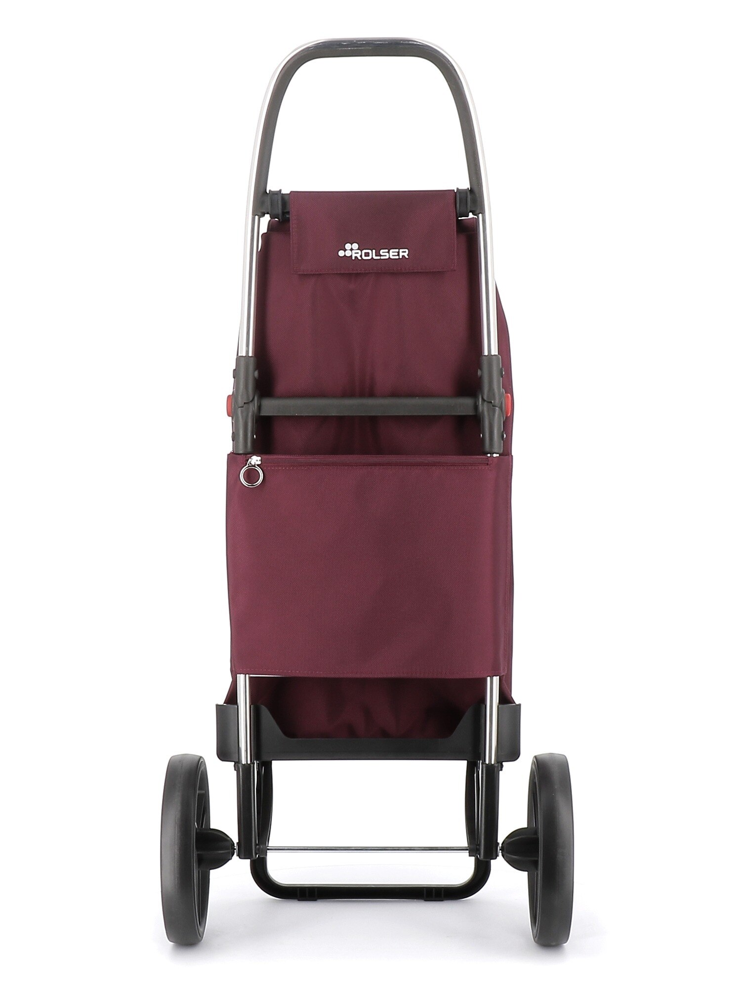 Imagen 3 de Carro de la compra I-Max MF 2 Ruedas Grandes Plegable Rolser - Burdeos Burdeos