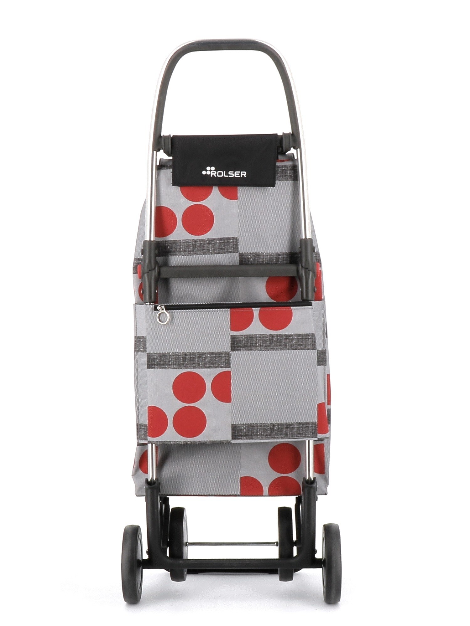 Carro de la compra I-Max Logos 4 Ruedas Plegable Rolser - Rojo Rojo-3