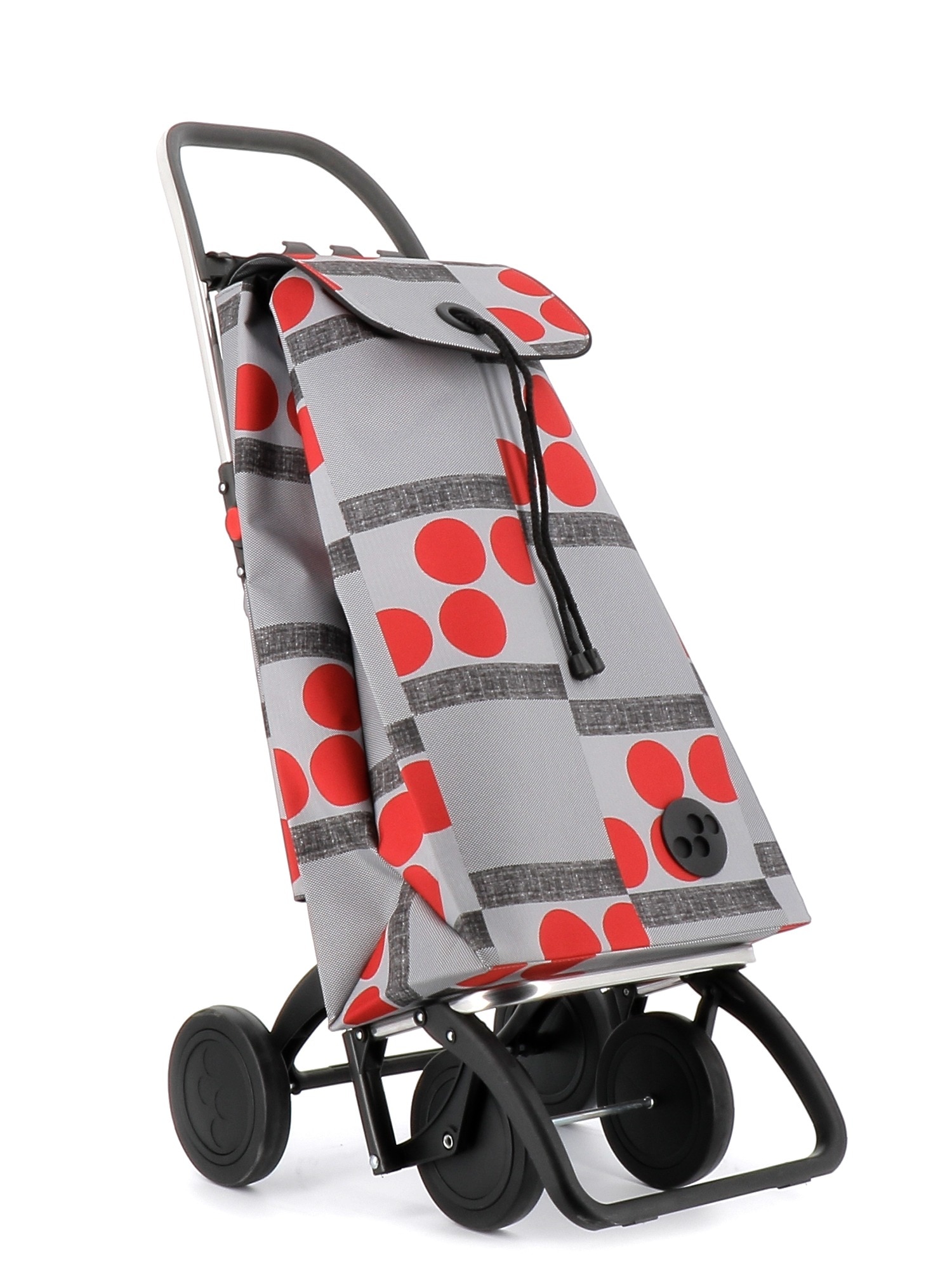 Carro de la compra I-Max Logos 4 Ruedas Plegable Rolser - Rojo Rojo-5