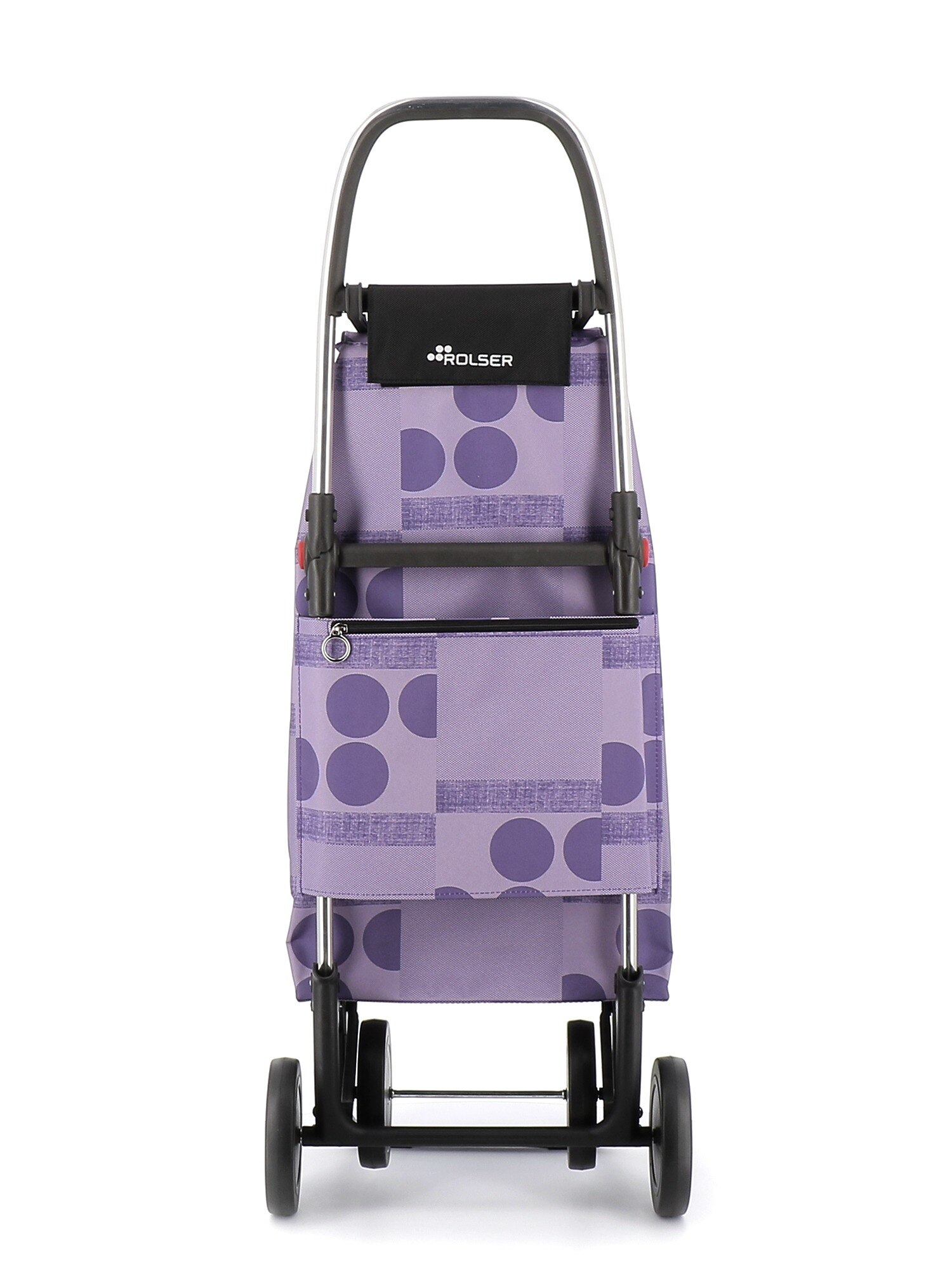 Carro de la compra I-Max Logos 4 Ruedas Plegable Rolser - Malva Malva-3