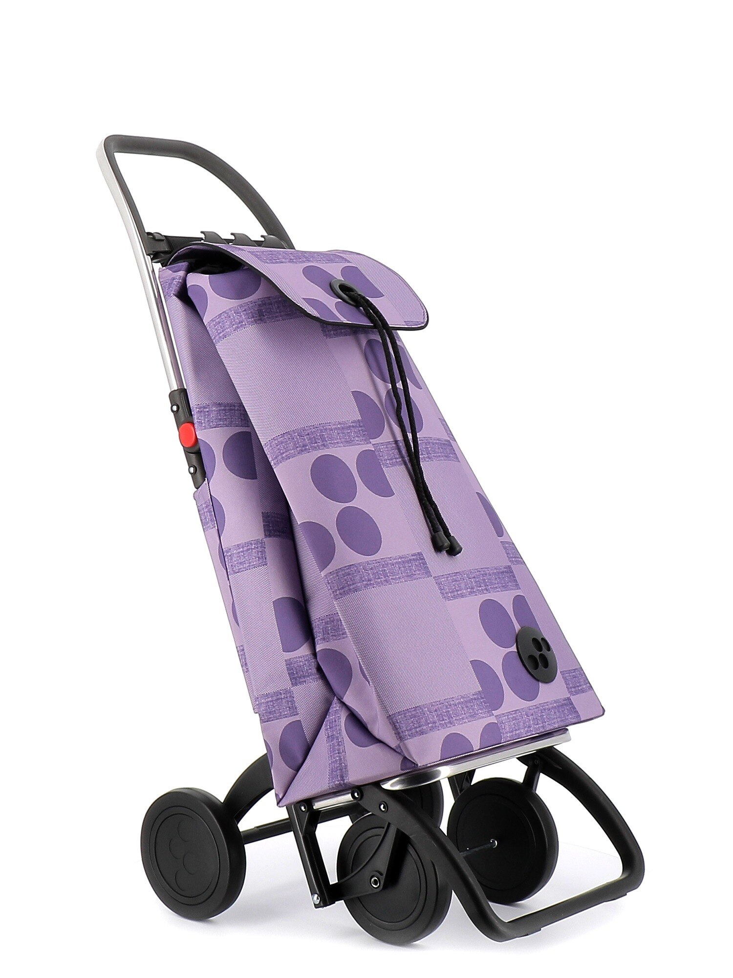 Carro de la compra I-Max Logos 4 Ruedas Plegable Rolser - Malva Malva-5