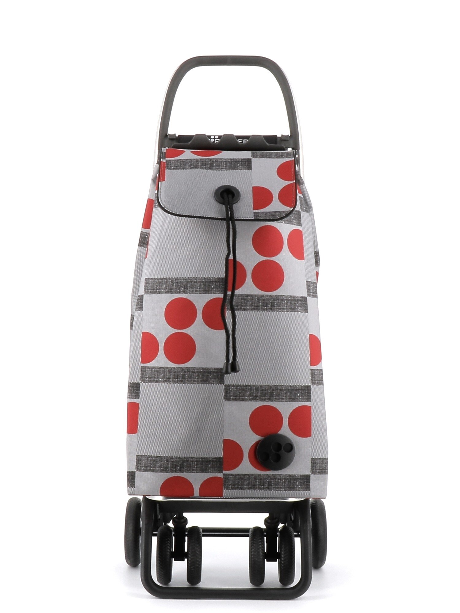Carro de la compra I-Max Logos 4 Ruedas 2 Giratorias Plegable Rolser - Rojo Rojo-4