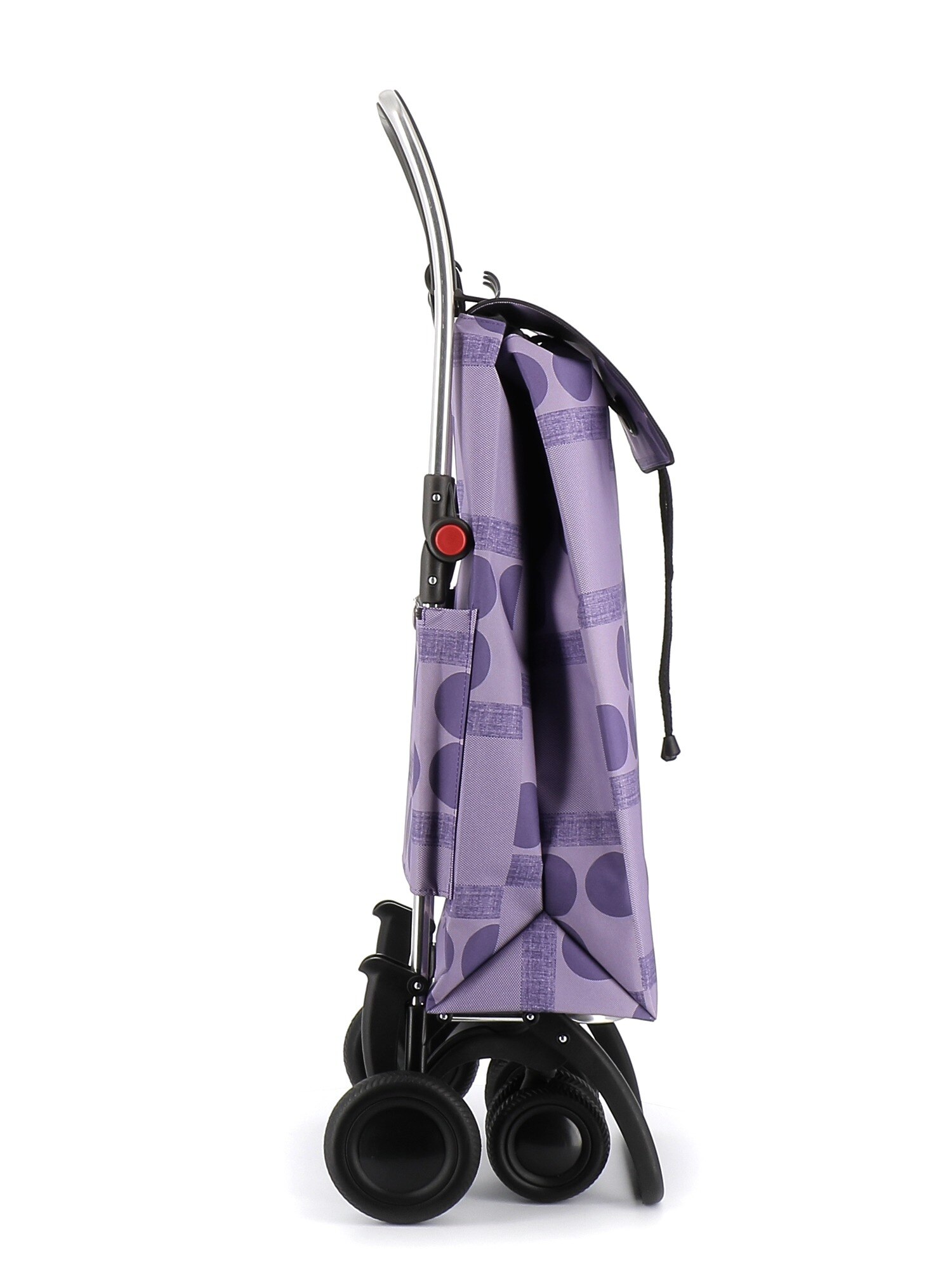 Carro de la compra I-Max Logos 4 Ruedas 2 Giratorias Plegable Rolser - Malva Malva-2