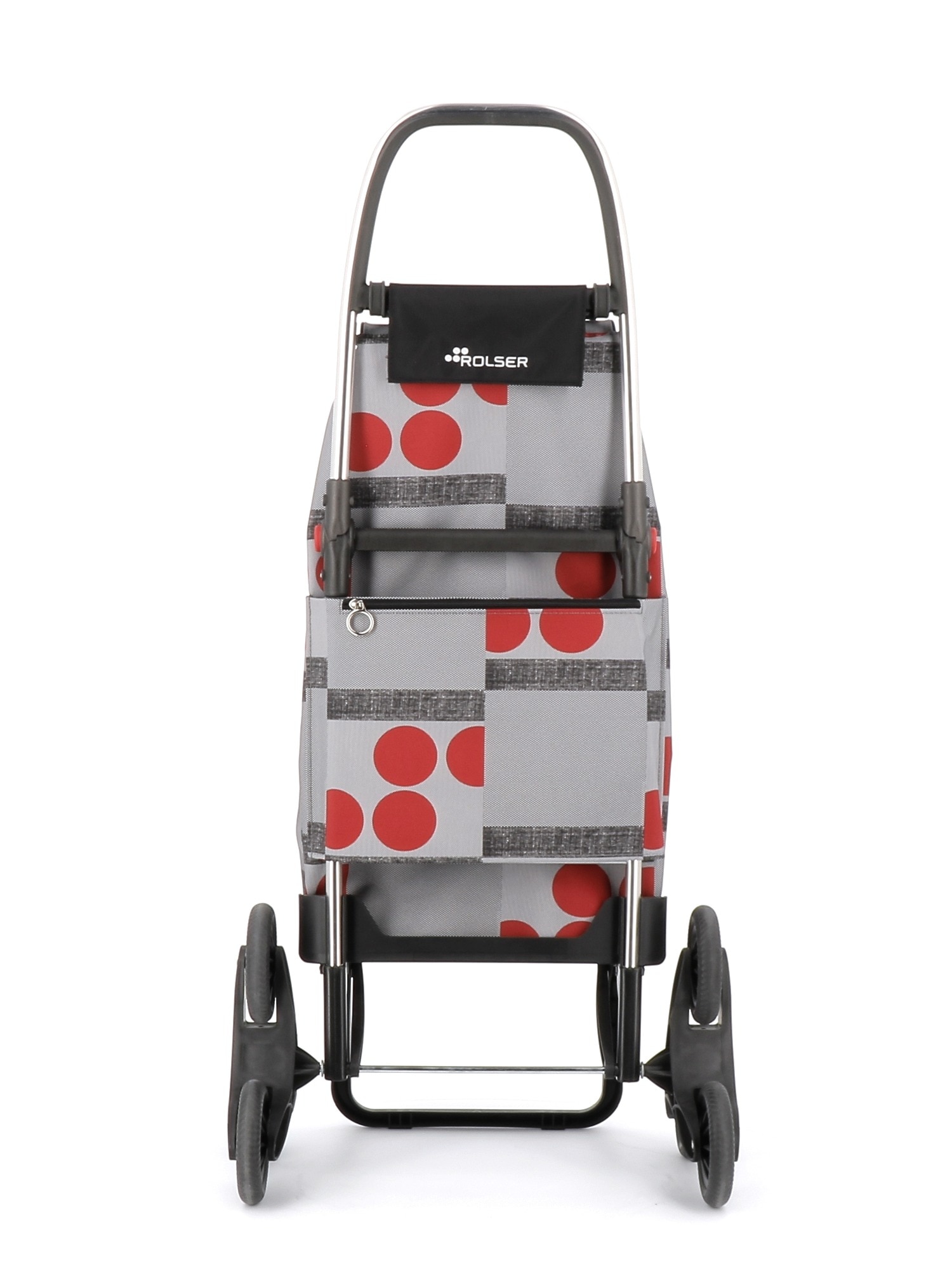 Imagen 3 de Carro de la compra I-Max Logos 6 Ruedas Sube Escaleras Plegable Rolser - Rojo Rojo