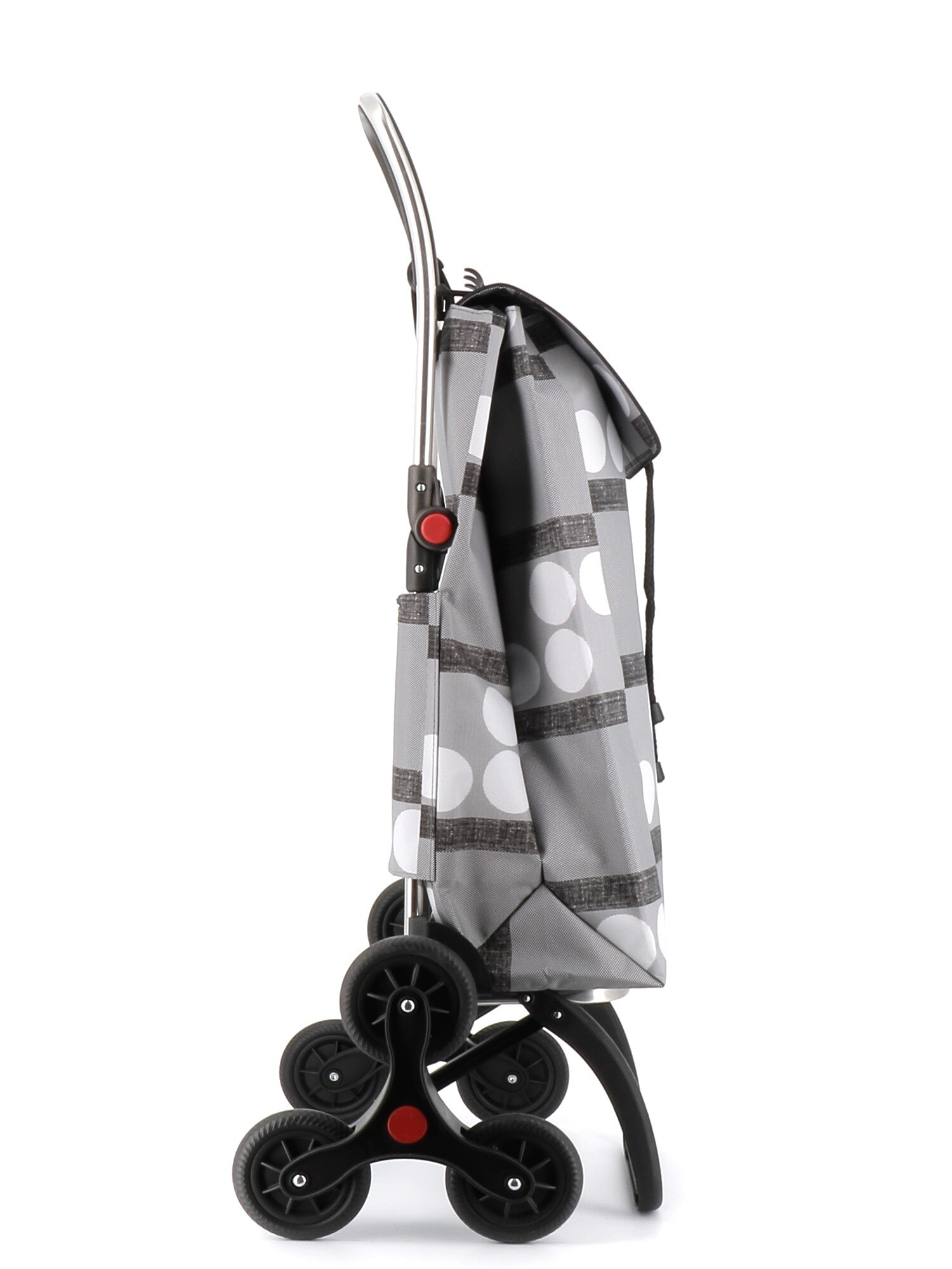 Imagen 2 de Carro de la compra I-Max Logos 6 Ruedas Sube Escaleras Plegable Rolser - Gris Gris