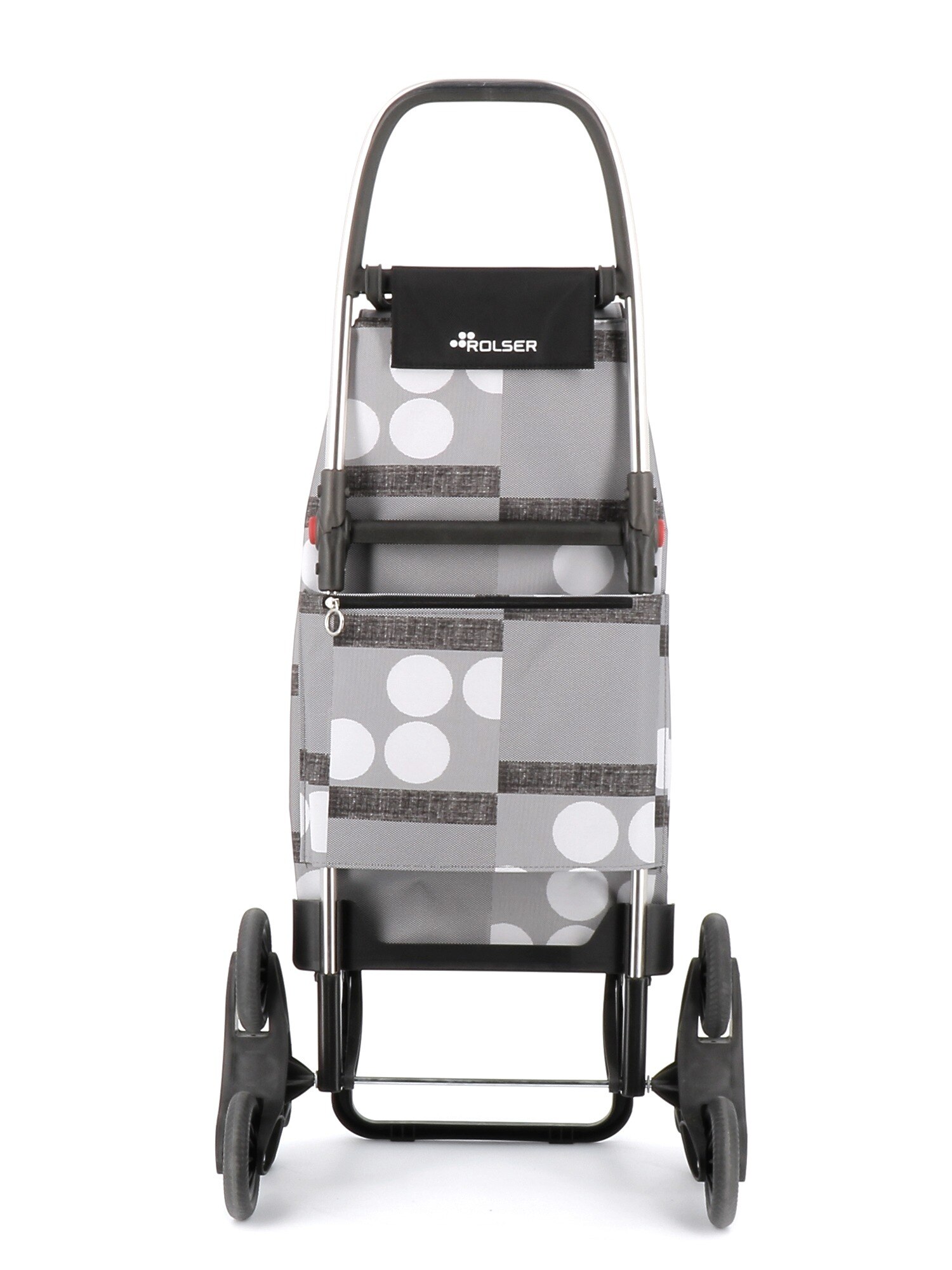 Imagen 3 de Carro de la compra I-Max Logos 6 Ruedas Sube Escaleras Plegable Rolser - Gris Gris