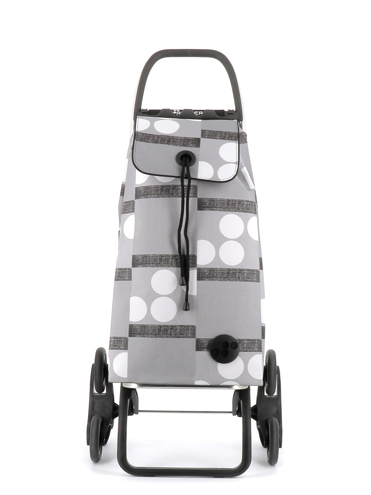 Imagen 4 de Carro de la compra I-Max Logos 6 Ruedas Sube Escaleras Plegable Rolser - Gris Gris