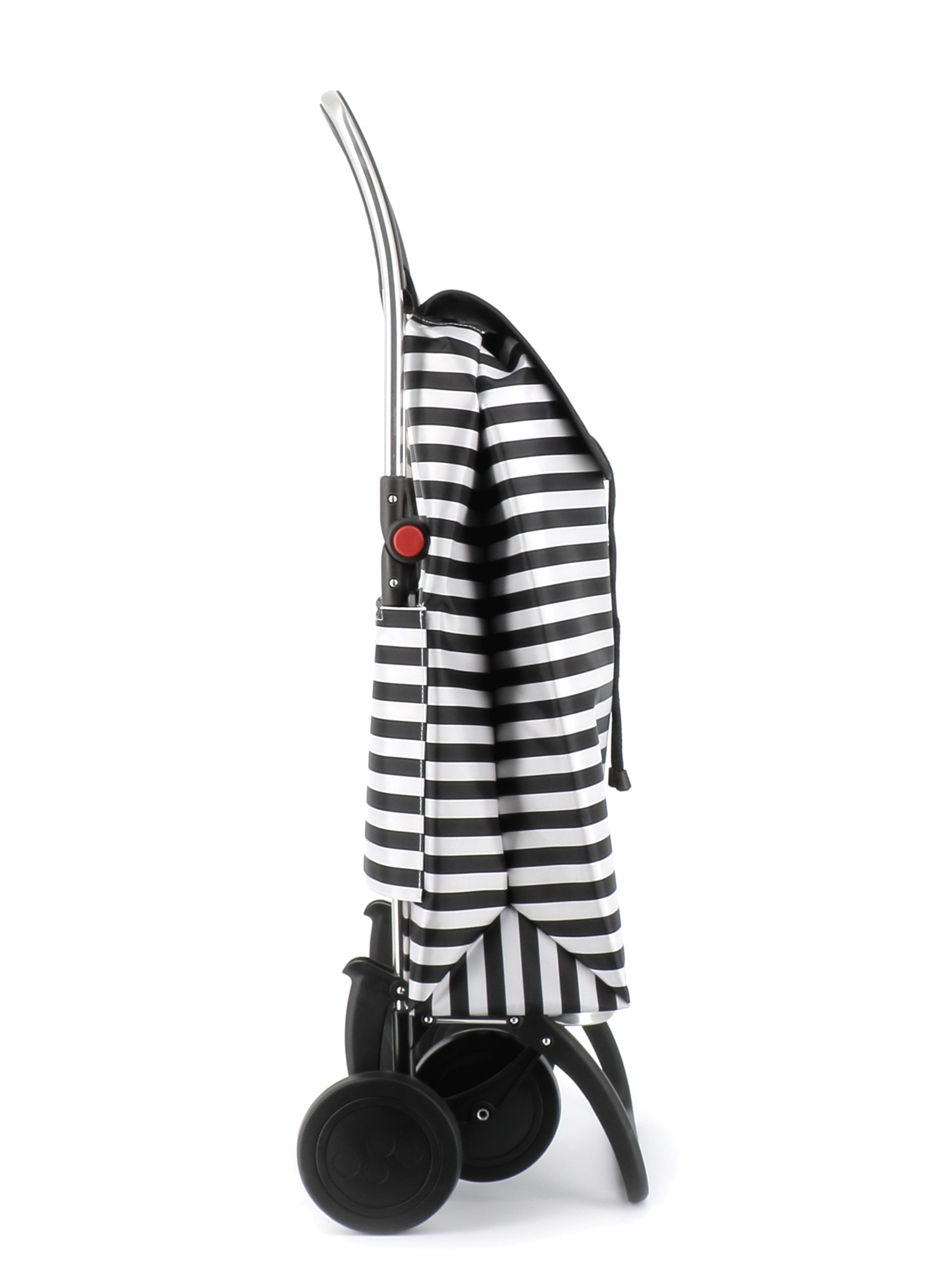 Imagen 2 de Carro de la compra I-Max Marina 4 Ruedas Plegable Rolser - Blanco / Negro Blanco / Negro