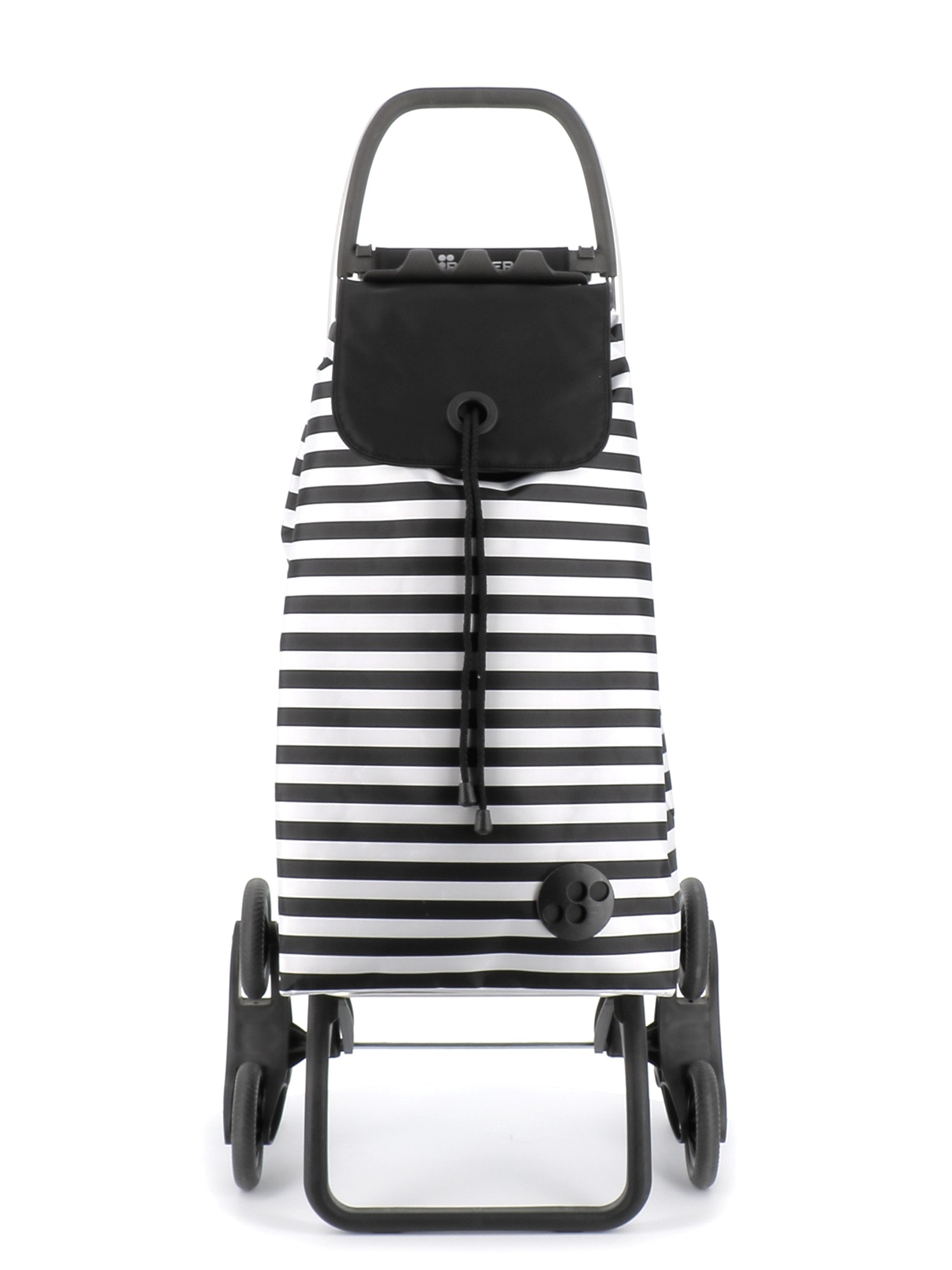 Imagen 5 de Carro de la compra I-Max Marina 6 Ruedas Sube Escaleras Plegable Rolser - Blanco / Negro Blanco / Negro