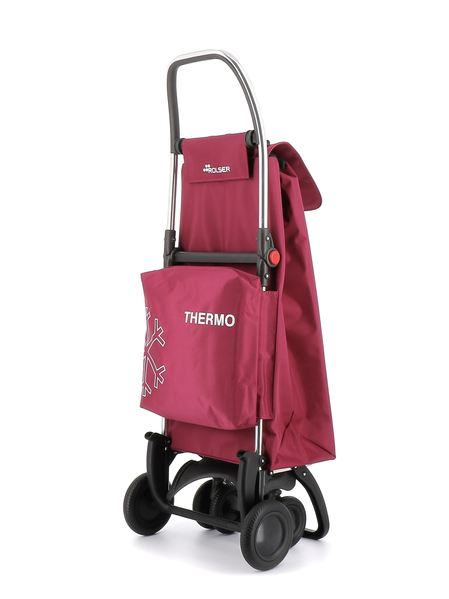 Carro de la compra I-Max Termo Zen 4 Ruedas 2 Giratorias Plegable Rolser - Rojo Rojo-1