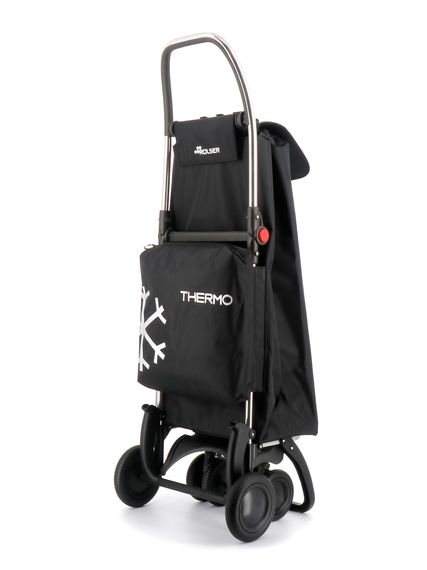 Carro de la compra I-Max Termo Zen 4 Ruedas 2 Giratorias Plegable Rolser - Negro Negro-1