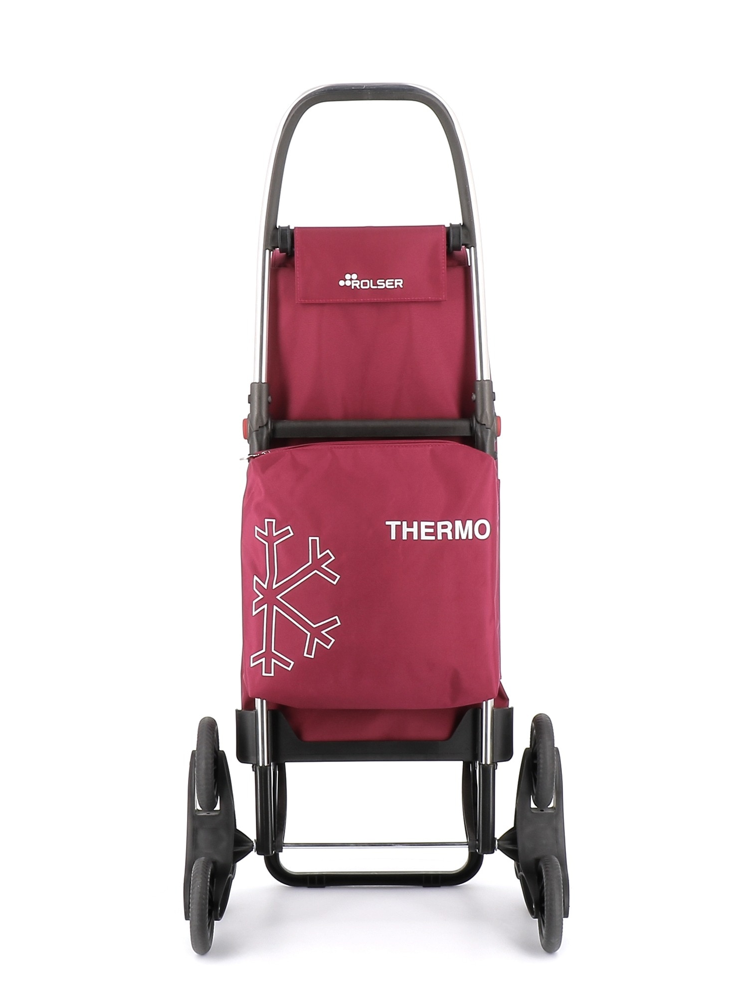Carro de la compra I-Max Termo Zen 6 Ruedas Sube Escaleras Plegable Rolser - Rojo Rojo-3